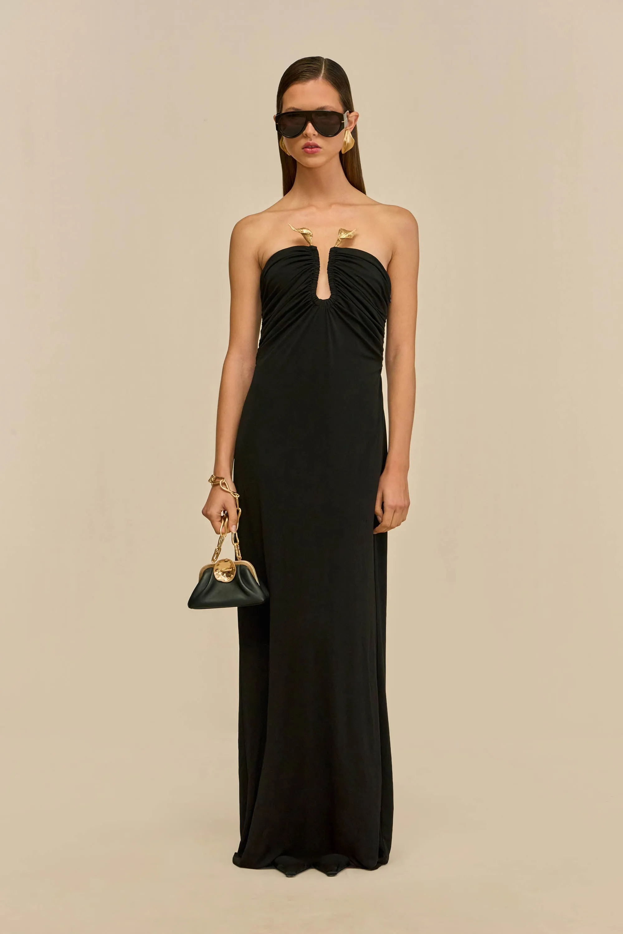 EMIR GOWN - BLACK sold by Cult Gaia product image thumbnail 3