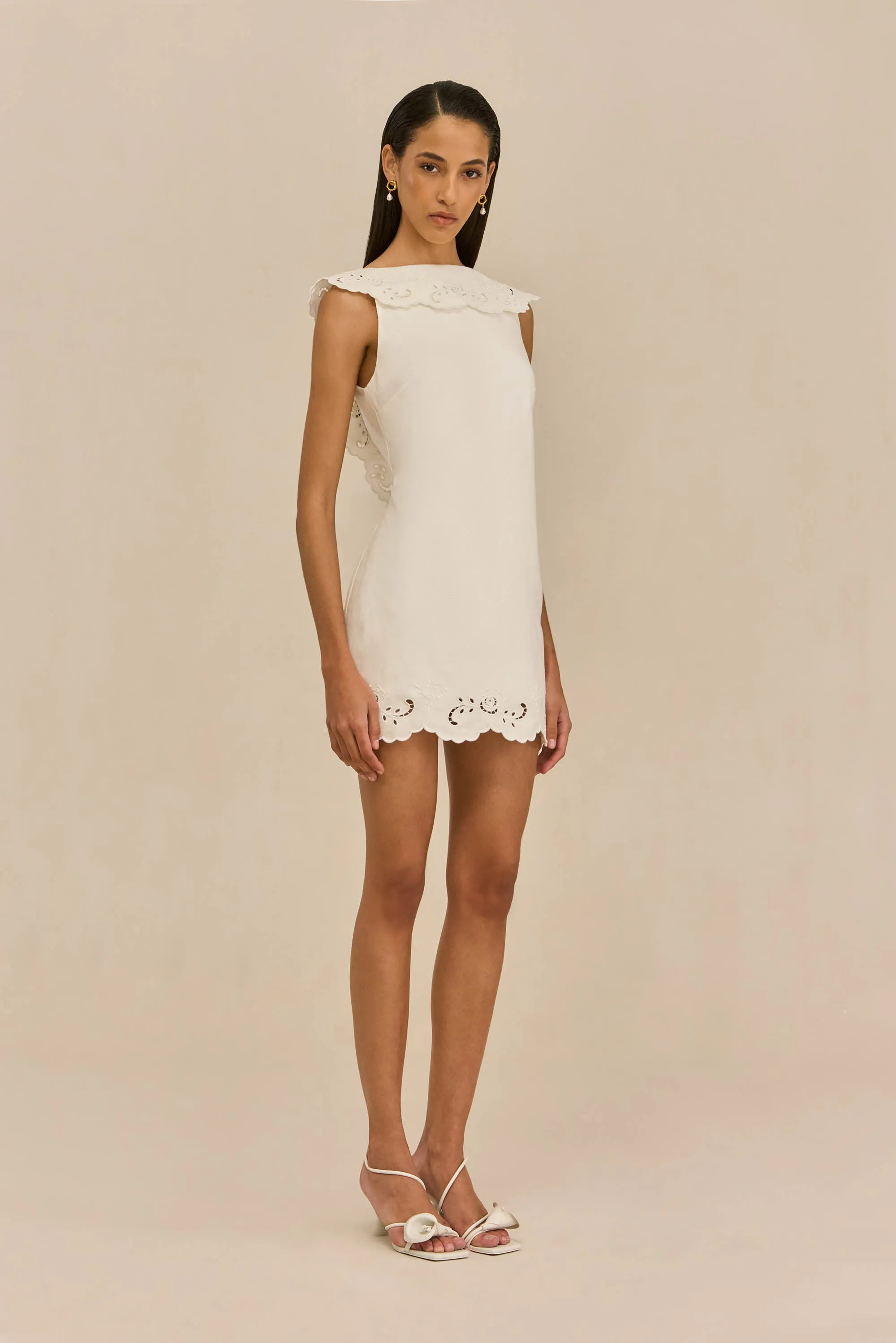 FRIDLI DRESS - OFF WHITE sold by Cult Gaia product image thumbnail 3