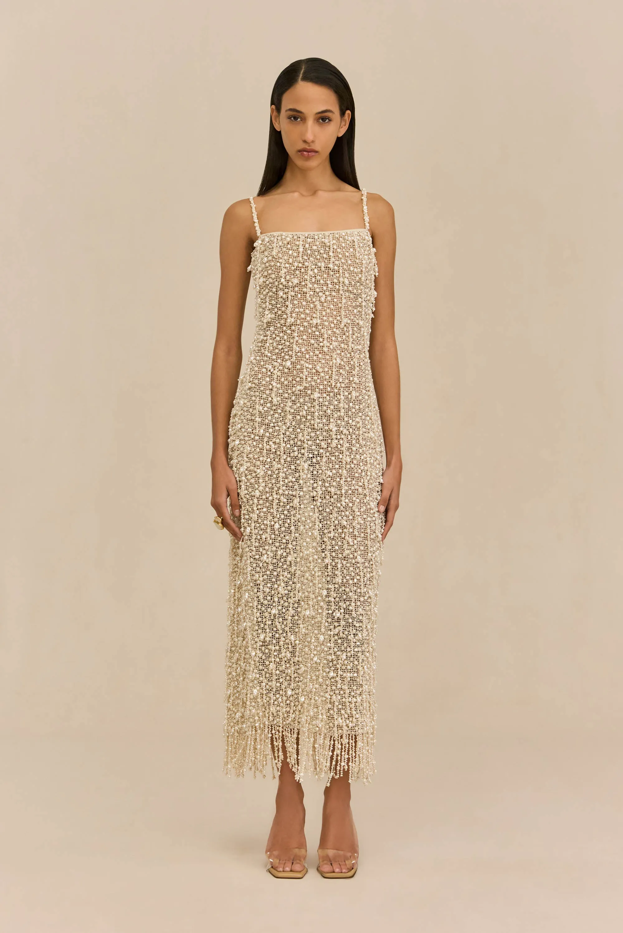 GINEVRA DRESS - OFF WHITE sold by Cult Gaia product image thumbnail 3
