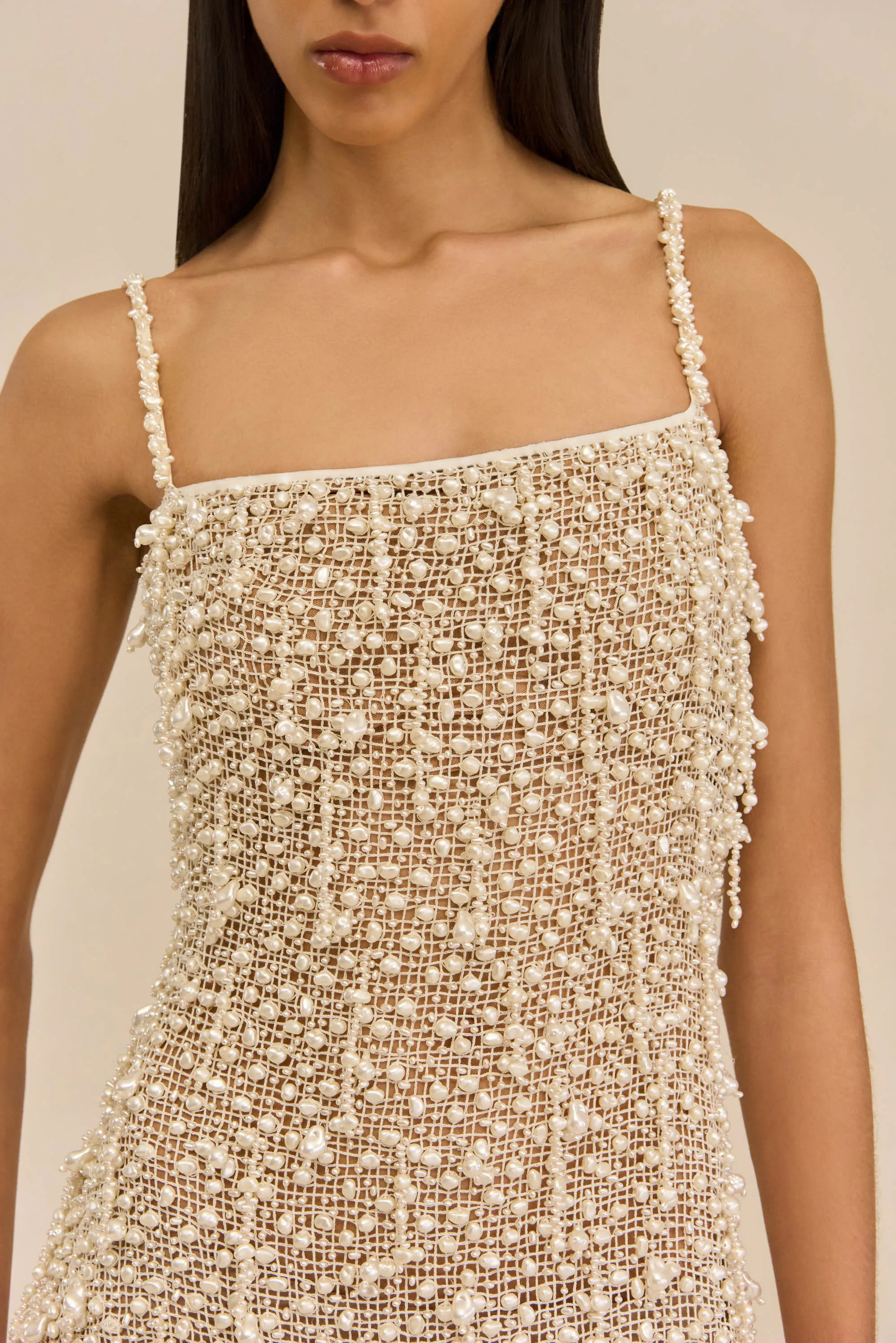 GINEVRA DRESS - OFF WHITE sold by Cult Gaia product image thumbnail 2