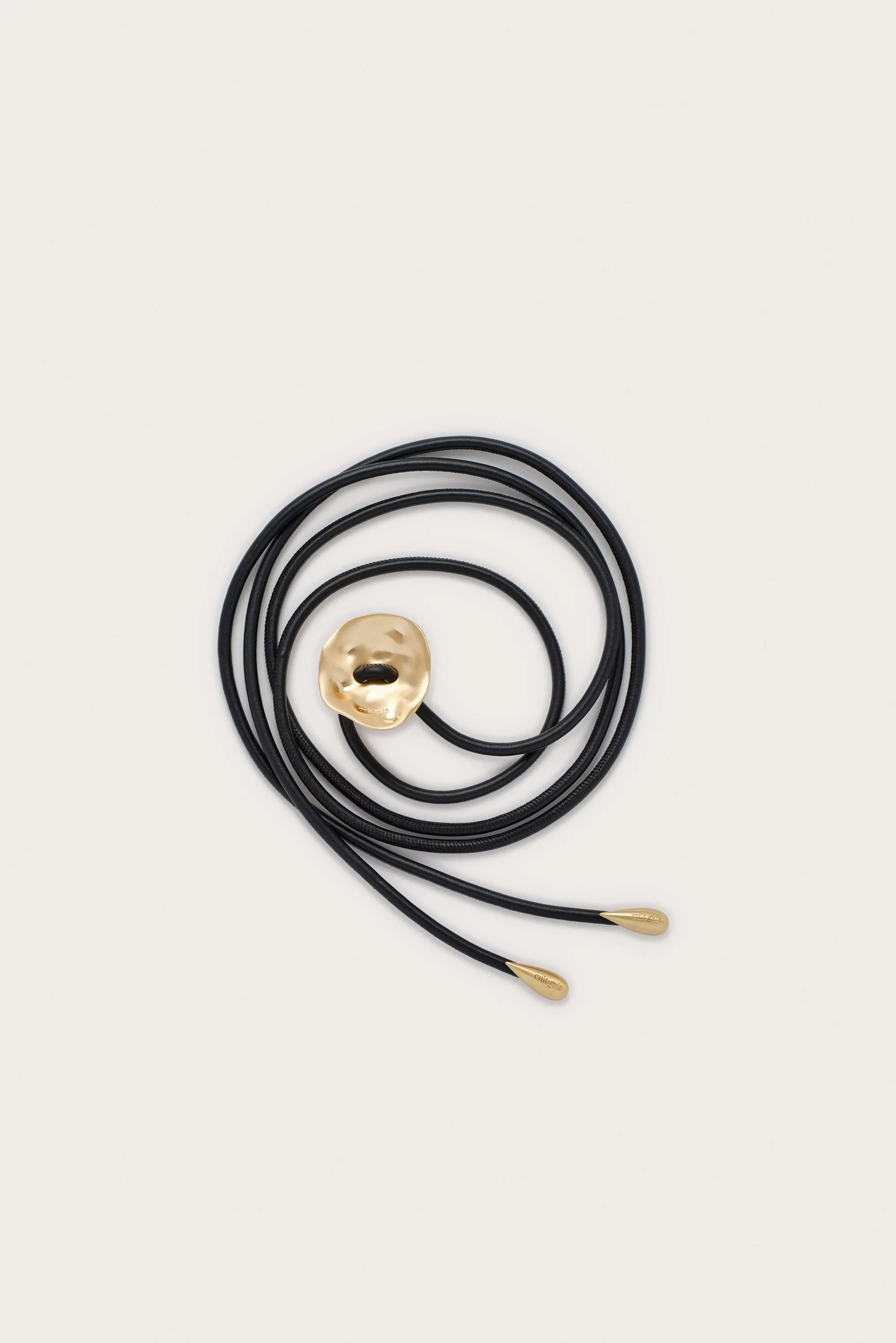 IZARA BELT - BLACK sold by Cult Gaia