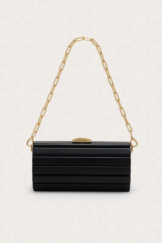 MINI ROLIE POLIE CLUTCH - BLACK sold by Cult Gaia