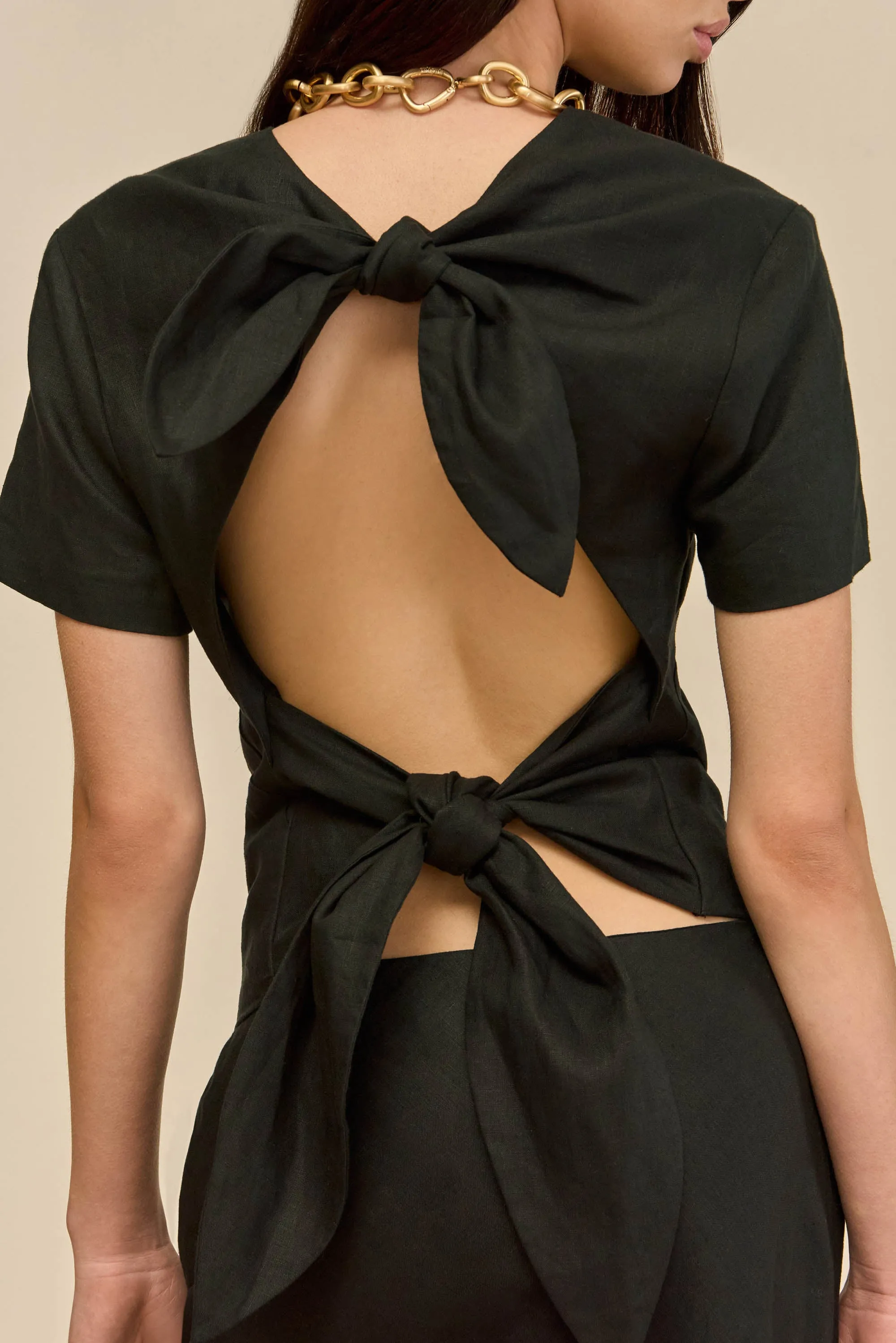 SAFA TOP - BLACK sold by Cult Gaia product image thumbnail 5