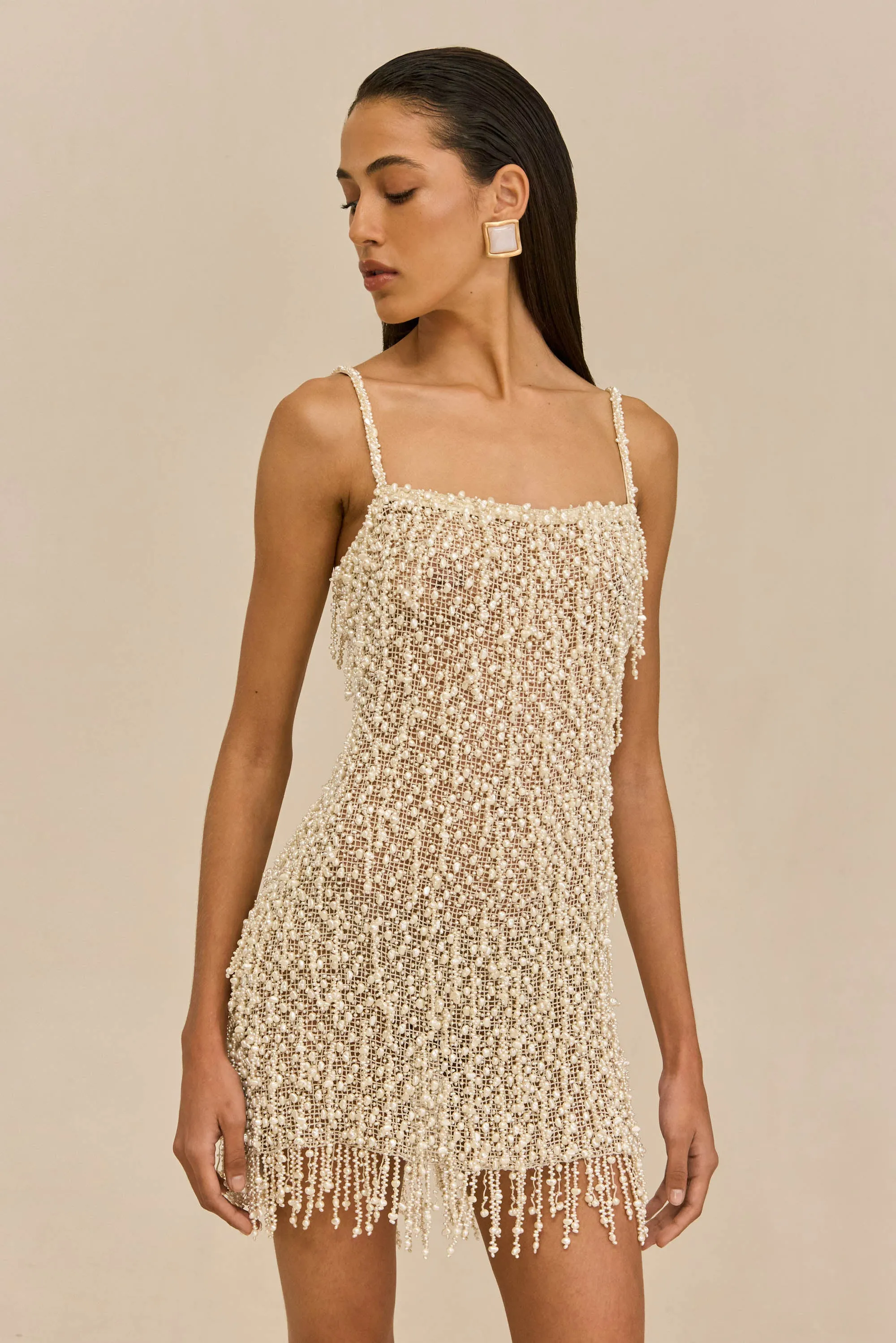 SANDARA DRESS - OFF WHITE sold by Cult Gaia product image thumbnail 2