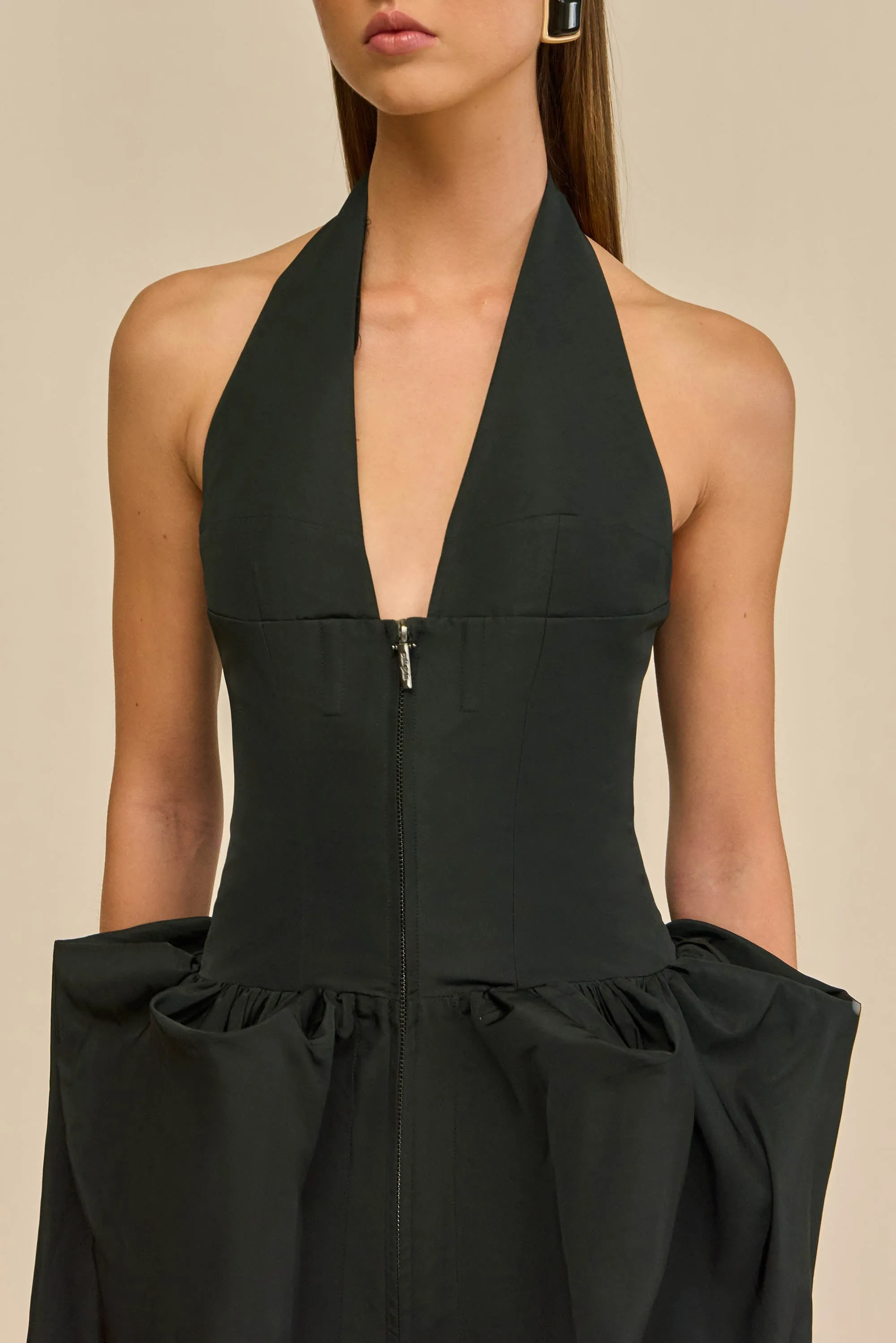 SAMYA DRESS - BLACK sold by Cult Gaia product image thumbnail 3