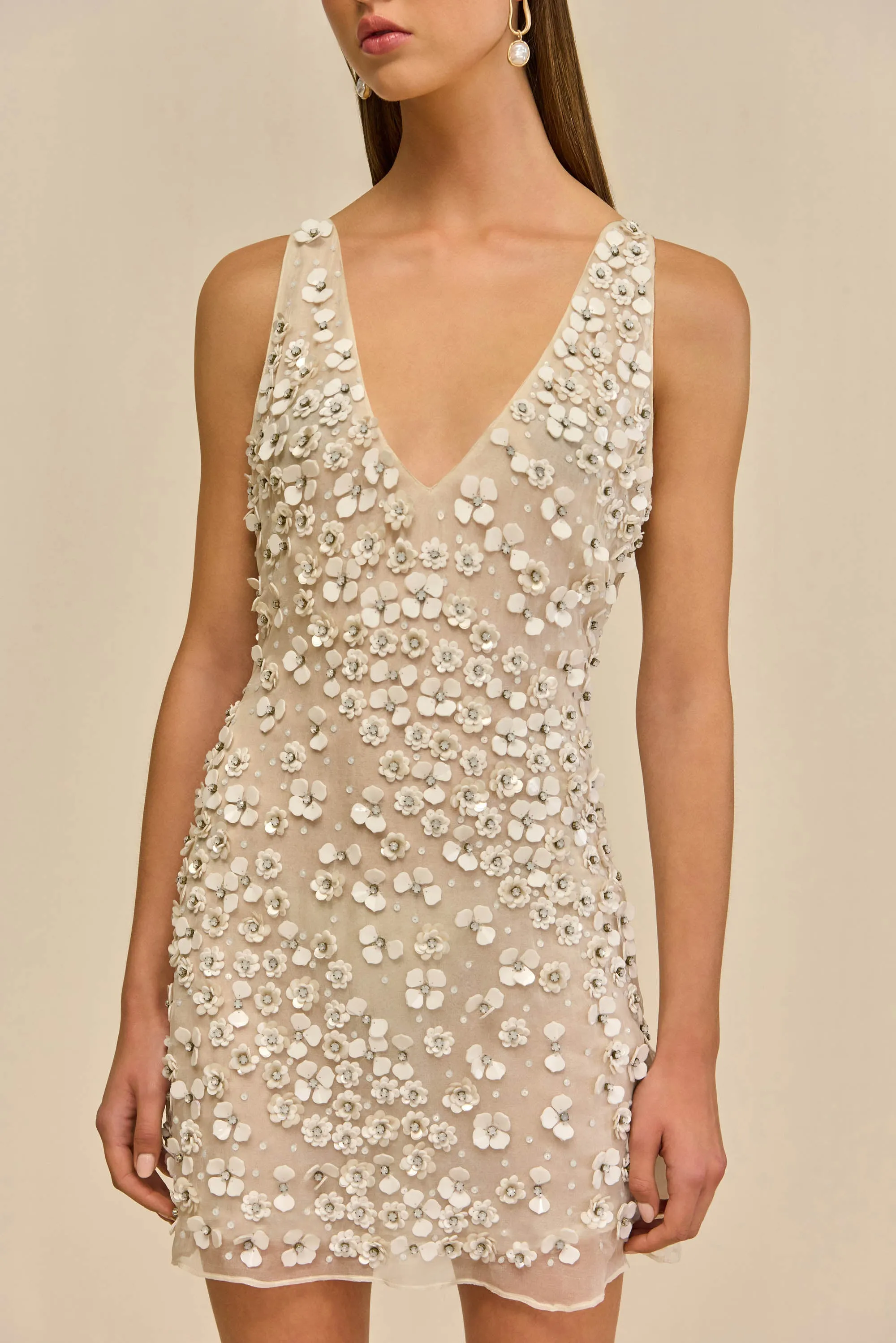 SAPPHIRA DRESS - OFF WHITE sold by Cult Gaia product image thumbnail 3