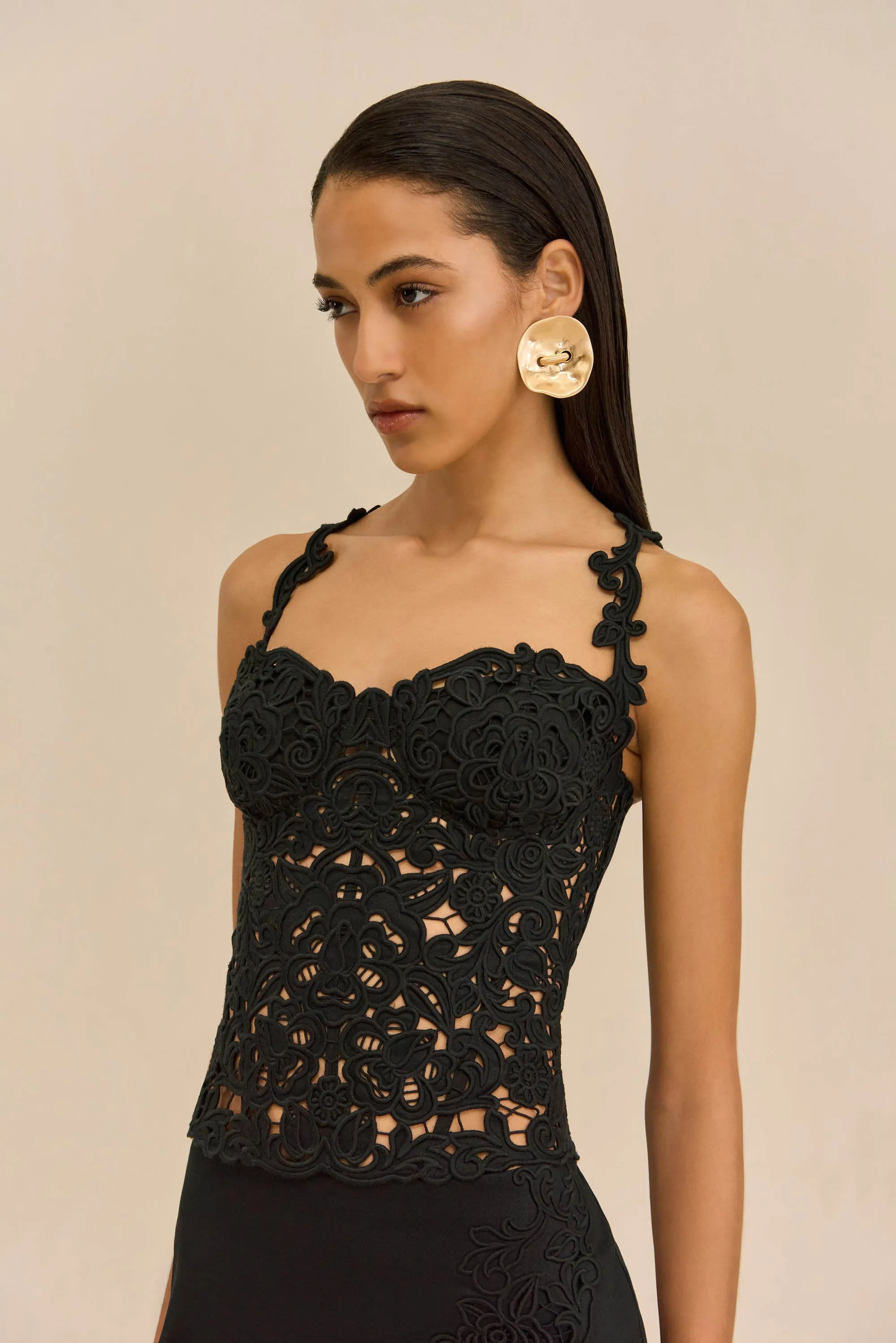 ZAIRE TOP - BLACK sold by Cult Gaia product image thumbnail 2