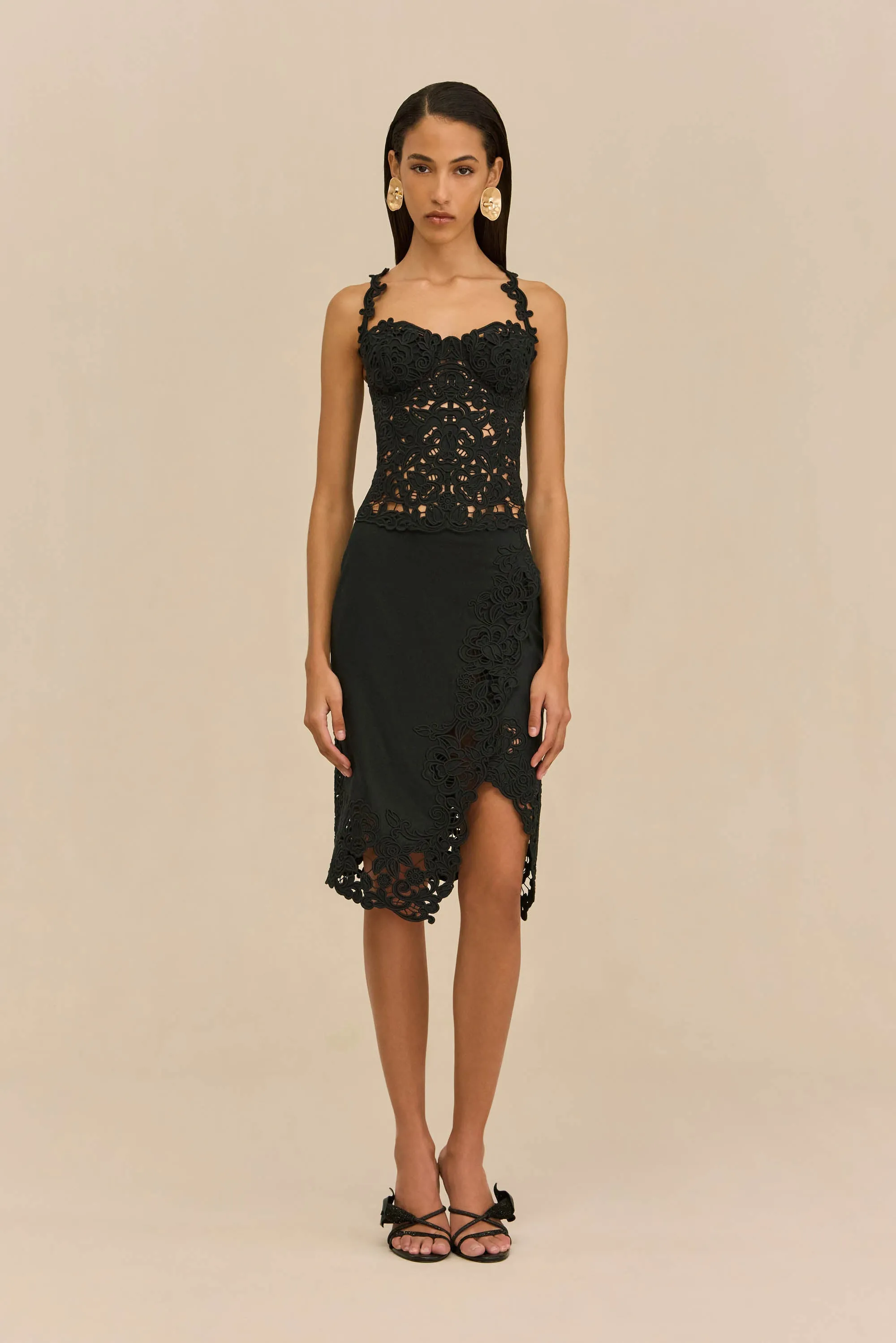 ZAIRE TOP - BLACK sold by Cult Gaia product image thumbnail 5