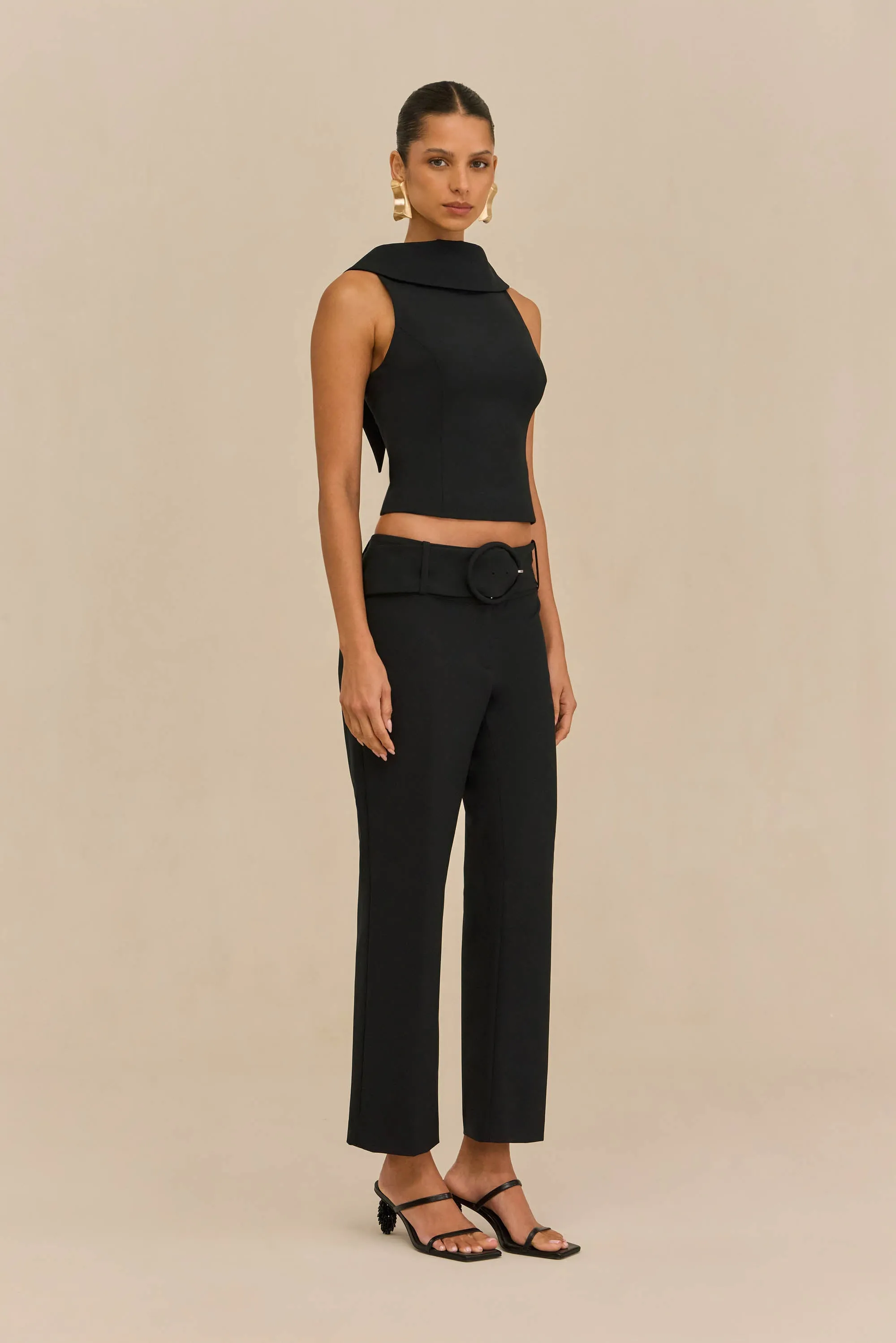 ZAKI PANT - BLACK sold by Cult Gaia product image thumbnail 4