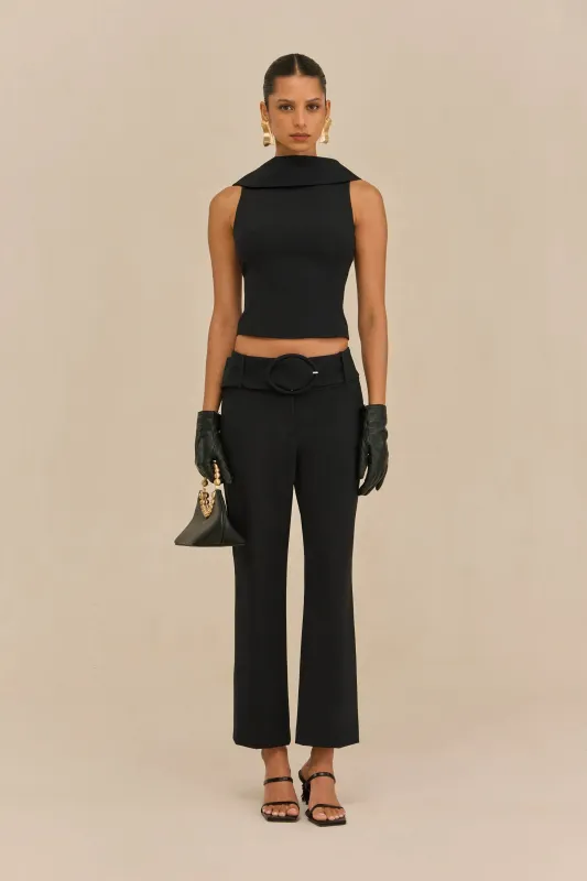 ZAKI PANT - BLACK made by Cult Gaia