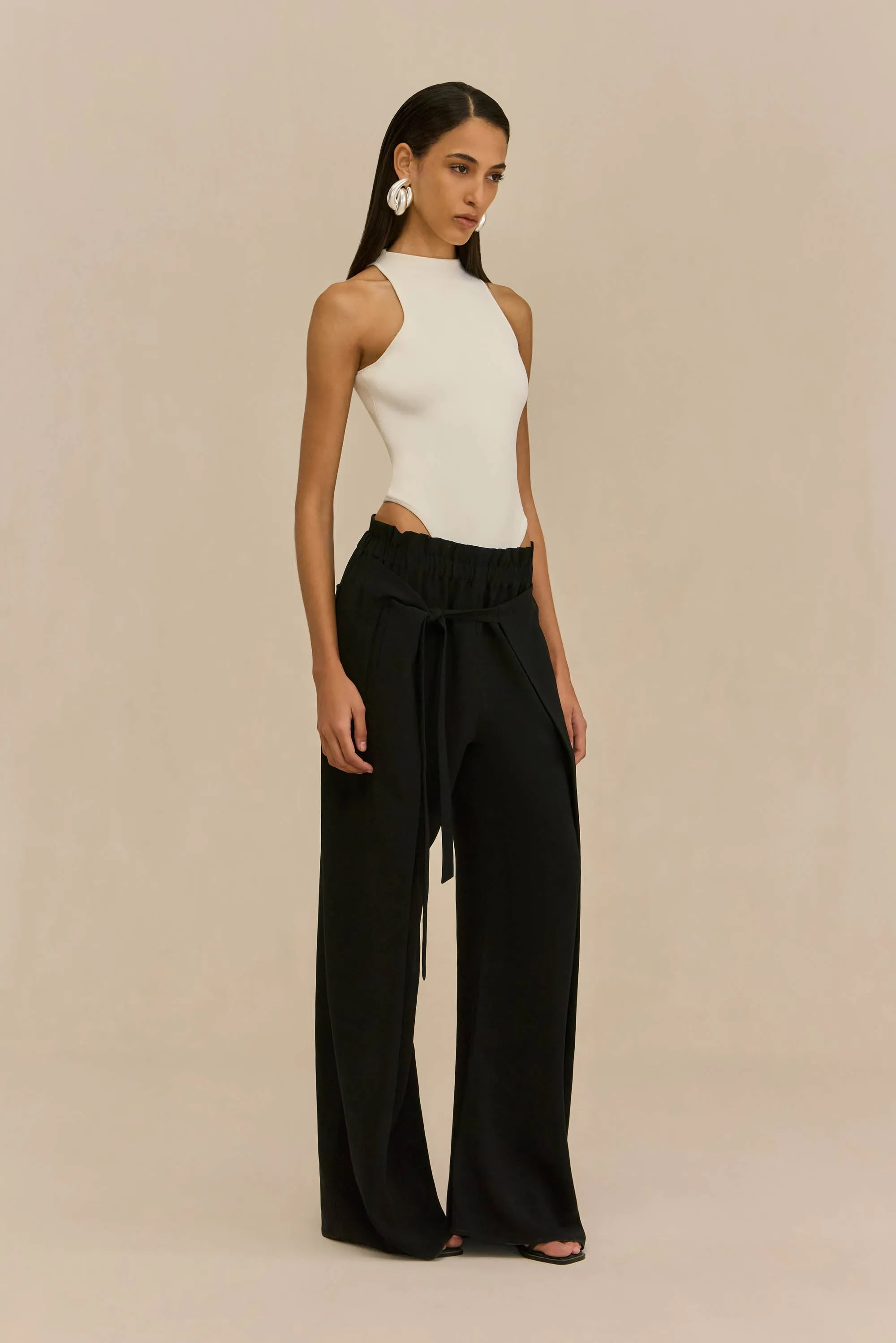 NAOMI PANT - BLACK sold by Cult Gaia product image thumbnail 5