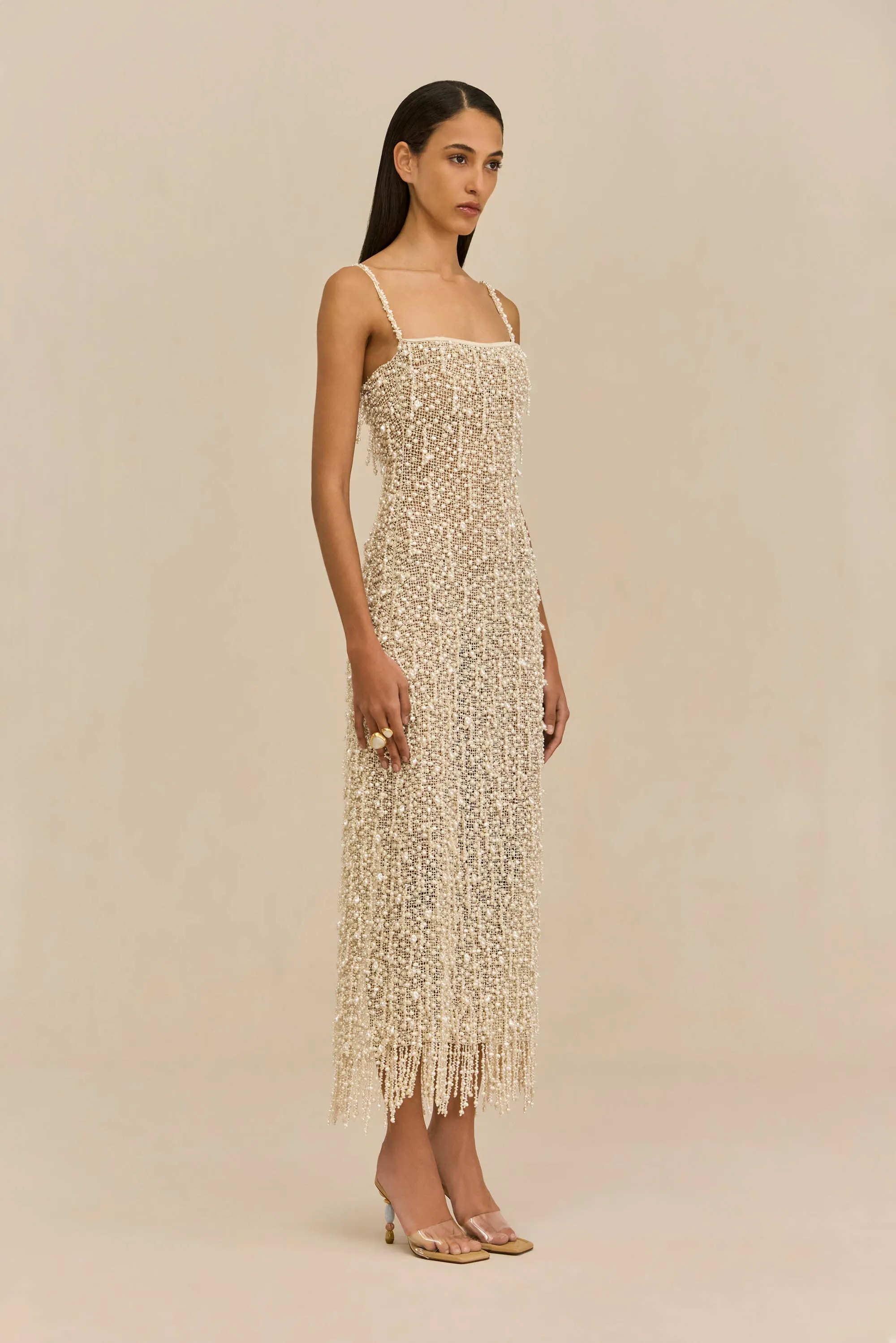 GINEVRA GOWN - OFF WHITE sold by Cult Gaia product image thumbnail 5