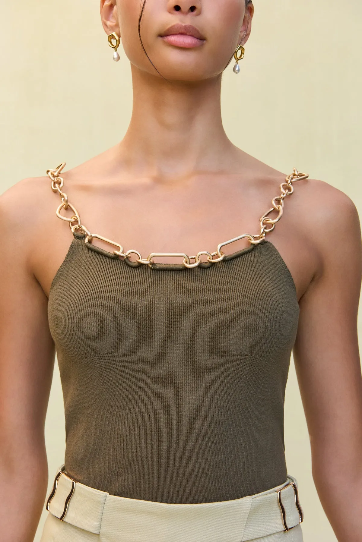 KASSANDRA KNIT TOP - NYMPH sold by Cult Gaia product image thumbnail 2