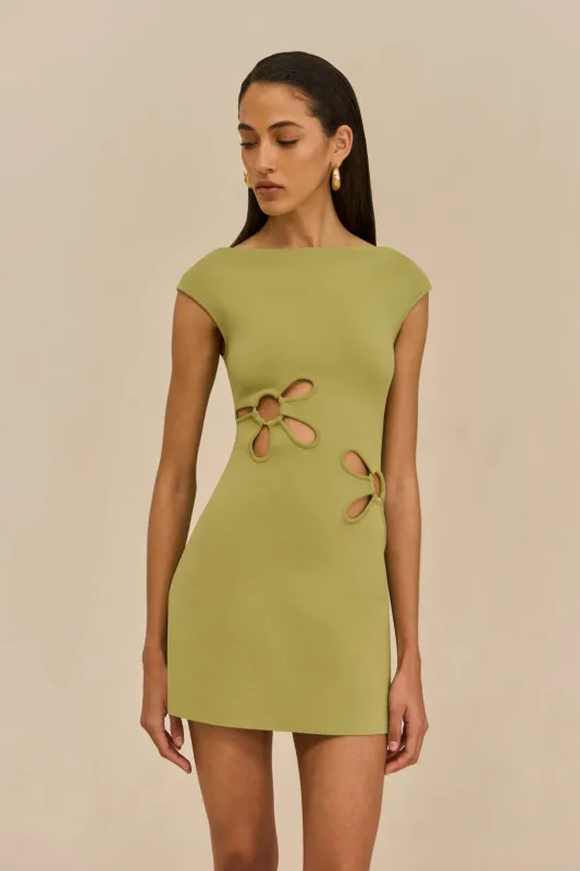 YUDI KNIT DRESS - PASTURE sold by Cult Gaia