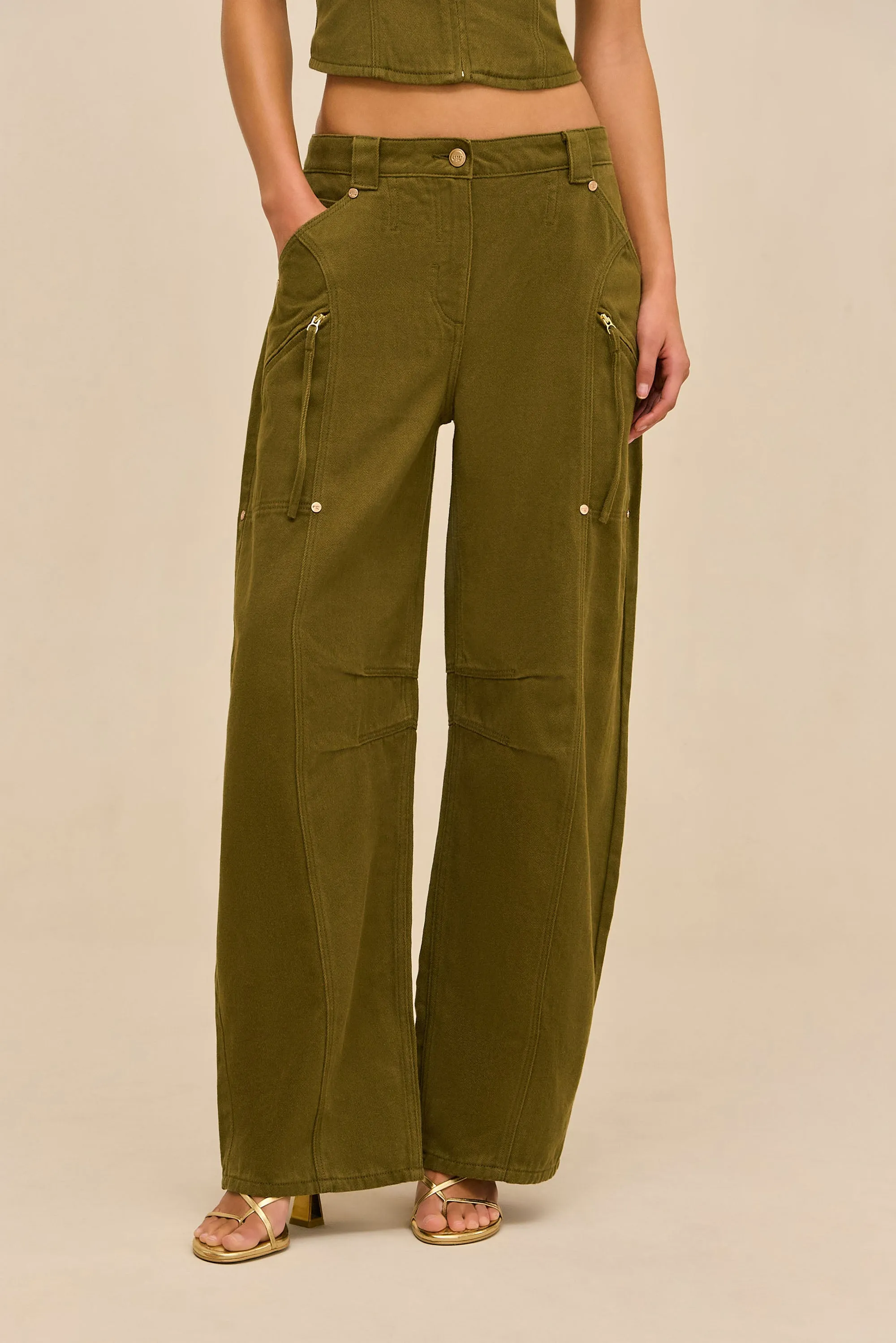 SIGRID PANT - ROSEMARY sold by Cult Gaia product image thumbnail 2