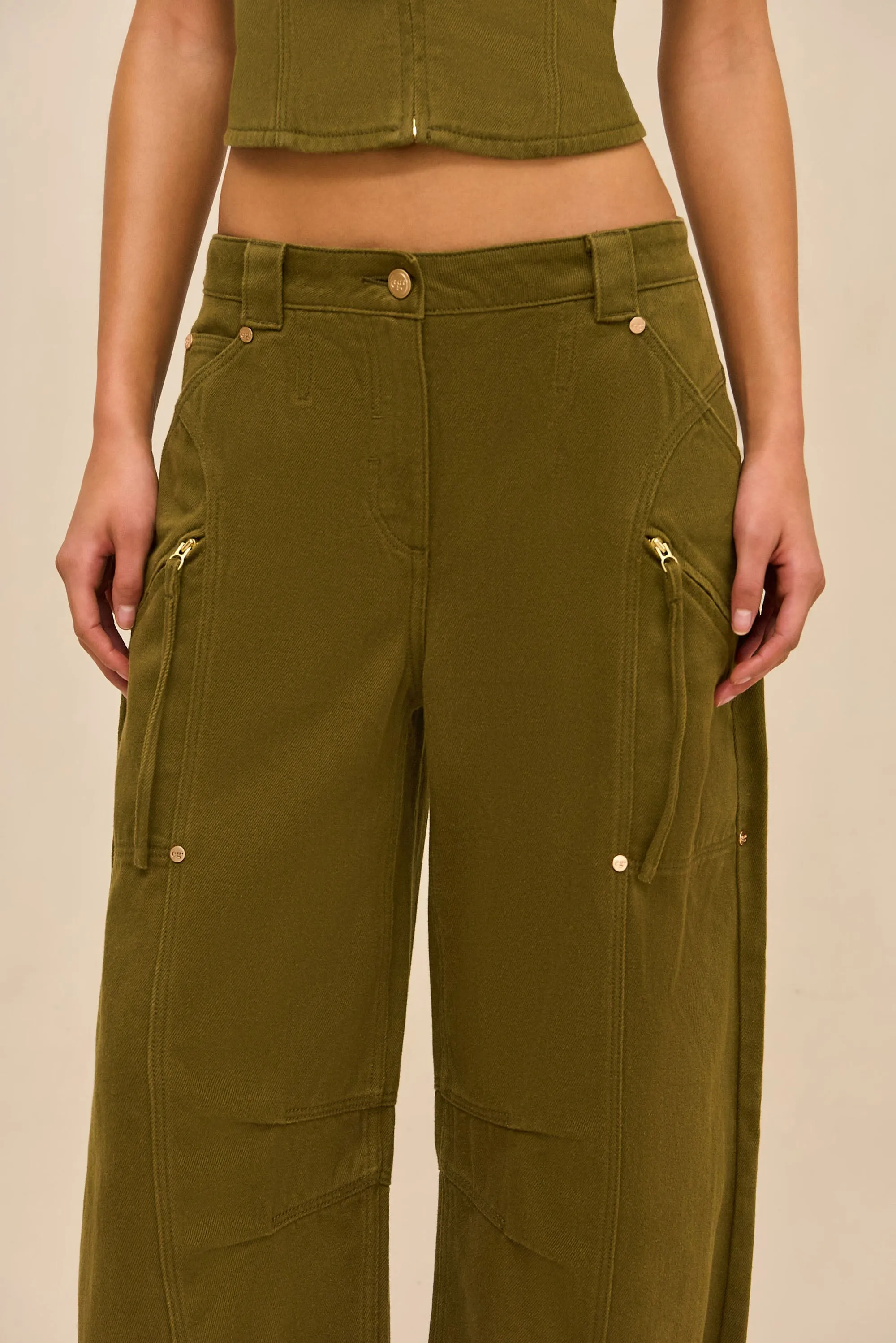 SIGRID PANT - ROSEMARY sold by Cult Gaia product image thumbnail 3