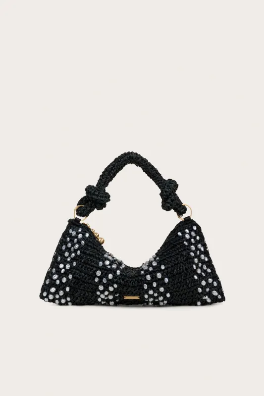HERA NANO SHOULDER BAG - BLACK PEARL sold by Cult Gaia