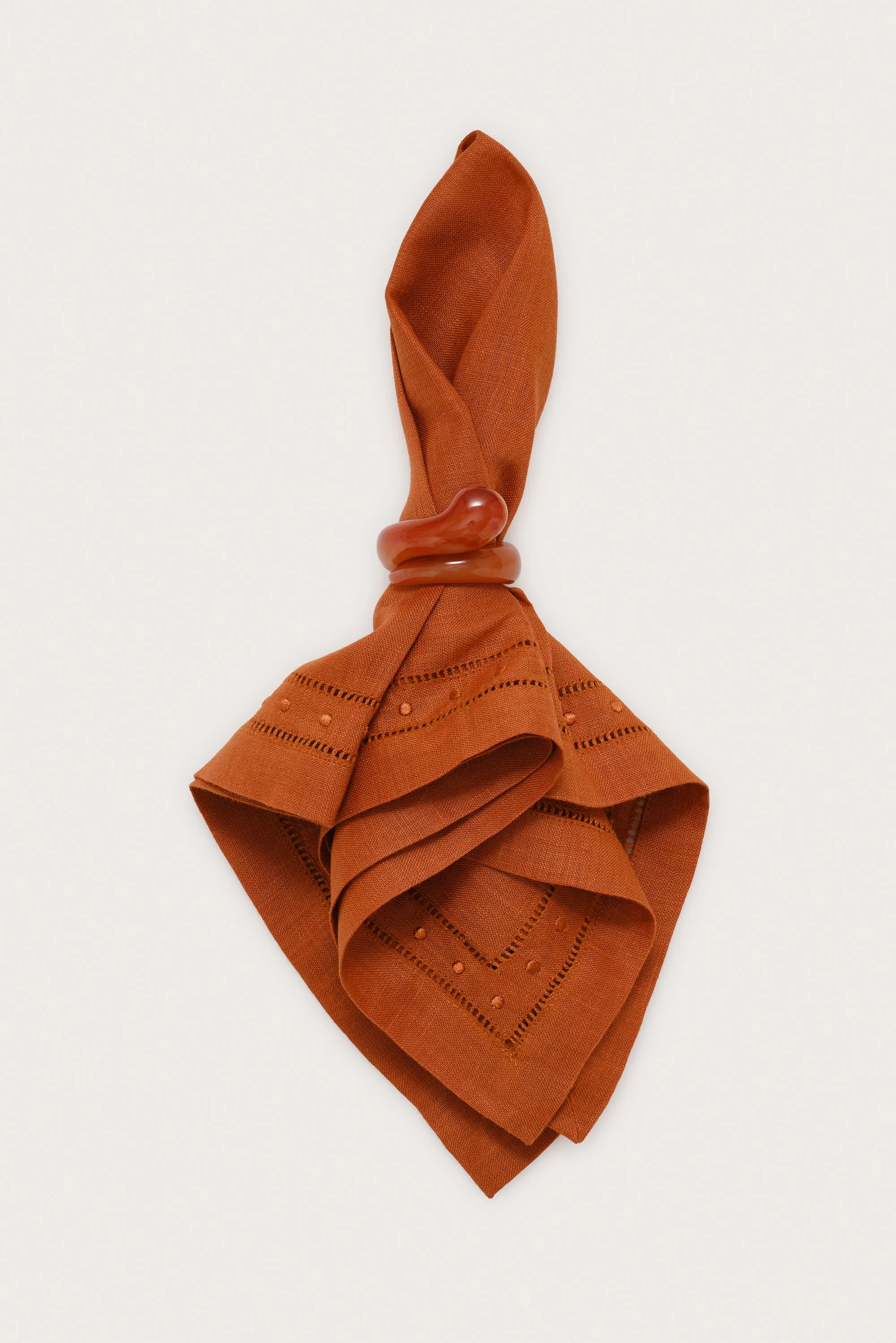 KARINA NAPKIN RINGS - TERRACOTTA sold by Cult Gaia