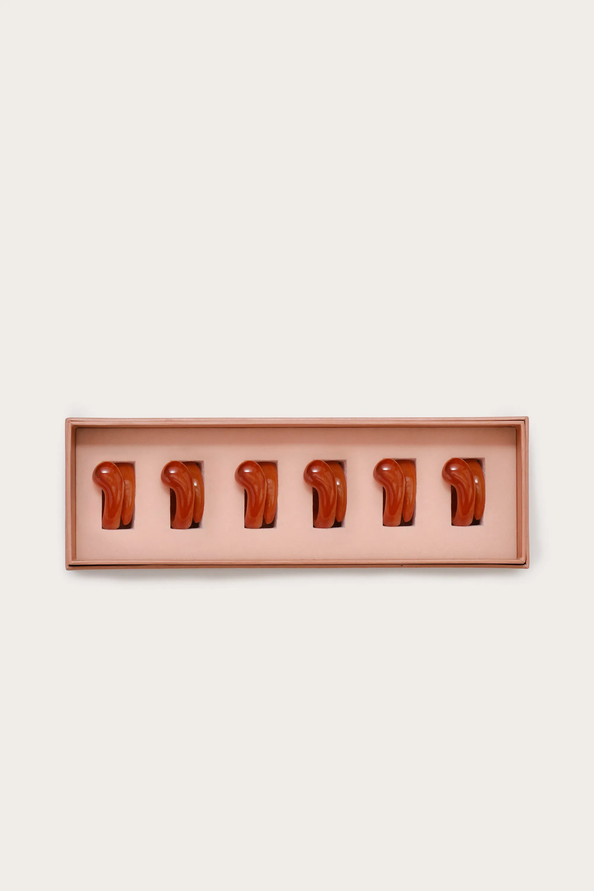 KARINA NAPKIN RINGS - TERRACOTTA sold by Cult Gaia product image thumbnail 3