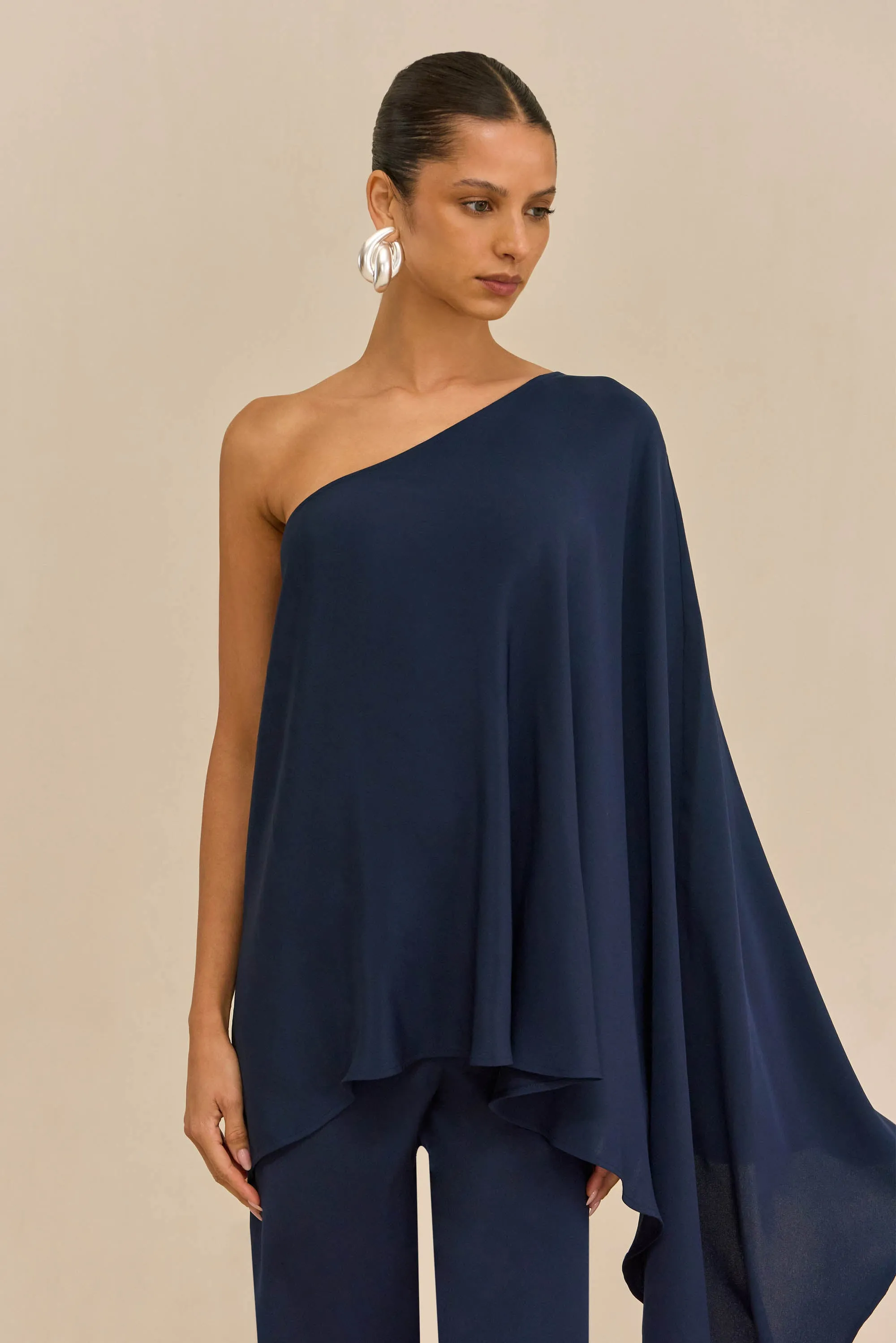 TAJISHA TOP - DEEP LAKE sold by Cult Gaia product image thumbnail 2