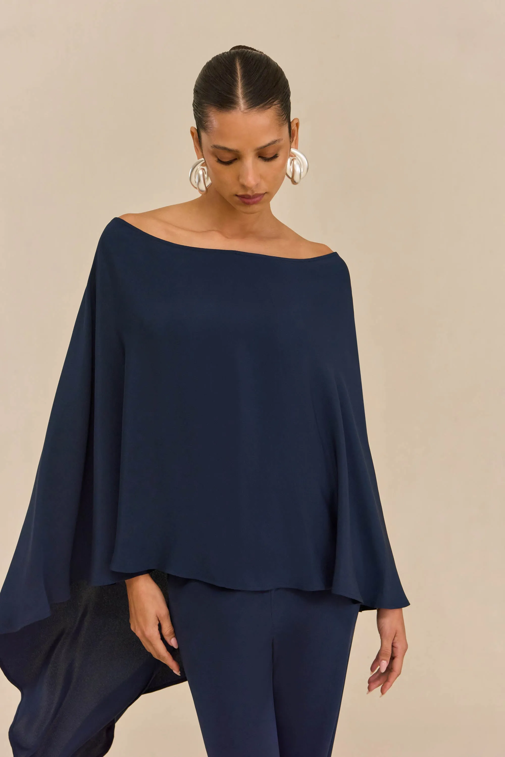 TAJISHA TOP - DEEP LAKE sold by Cult Gaia product image thumbnail 5