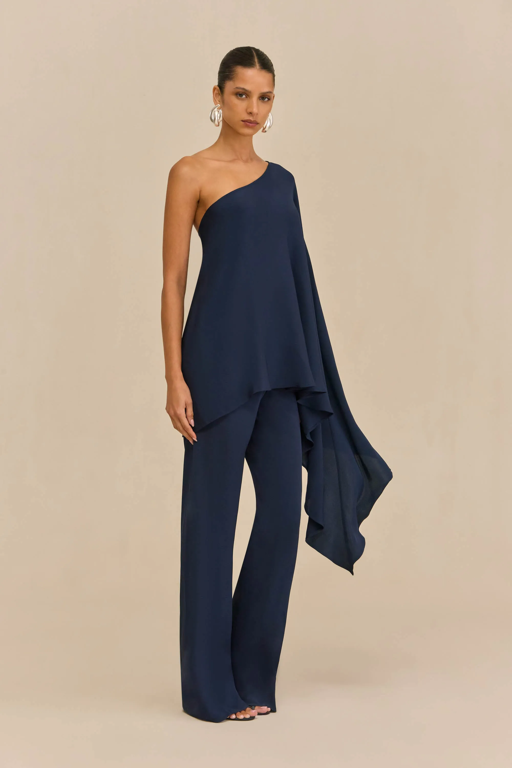 TAJISHA TOP - DEEP LAKE sold by Cult Gaia product image thumbnail 4