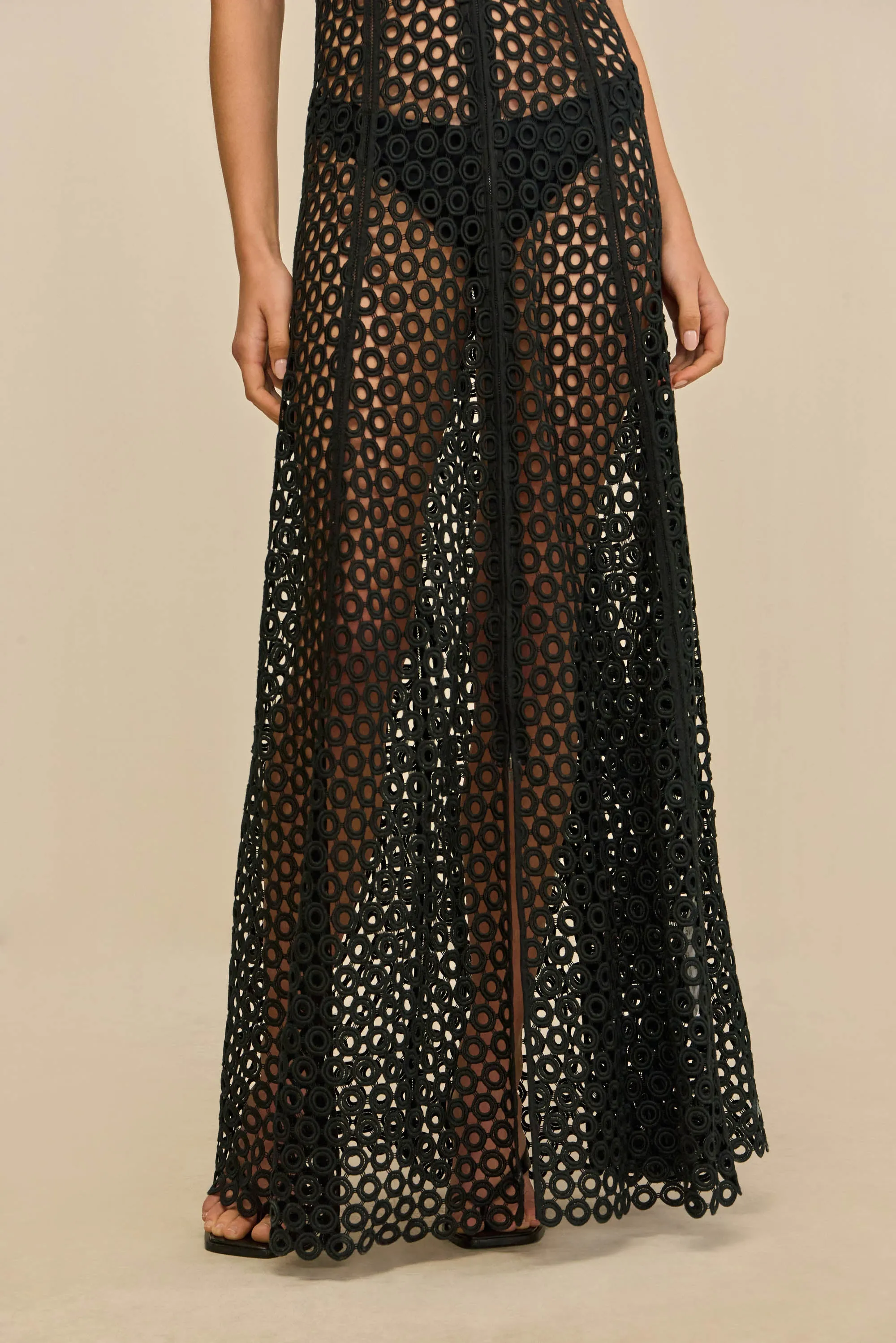 MALIKA COVERUP DRESS - BLACK sold by Cult Gaia product image thumbnail 4