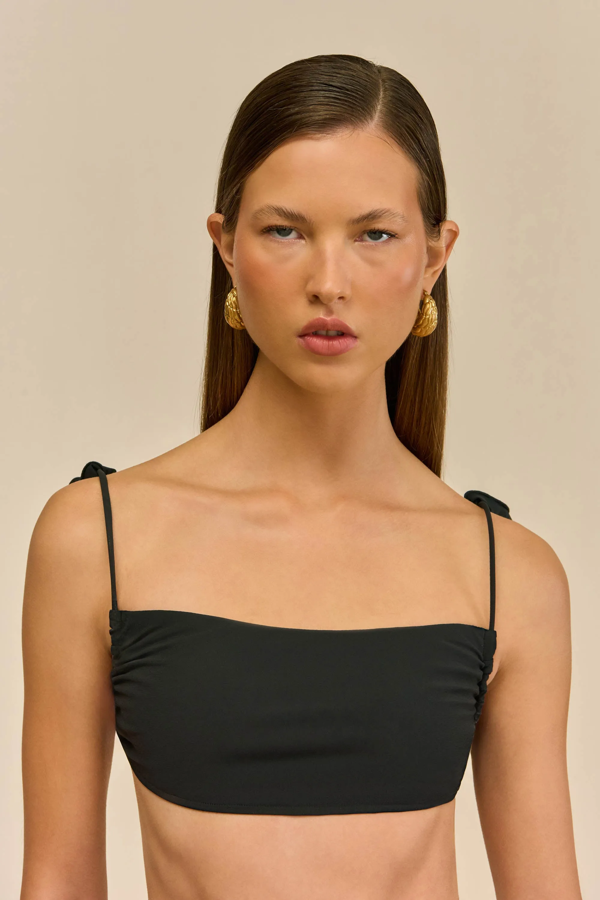 MAEVA BIKINI TOP - BLACK sold by Cult Gaia product image thumbnail 2