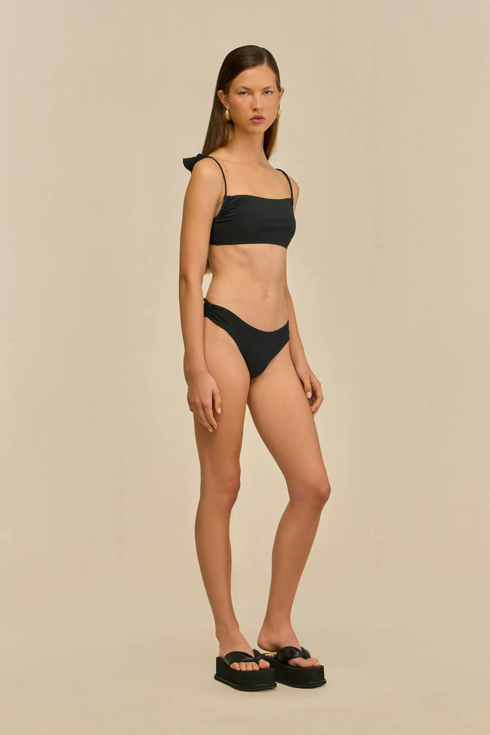 MAEVA BIKINI BOTTOM - BLACK sold by Cult Gaia product image thumbnail 3