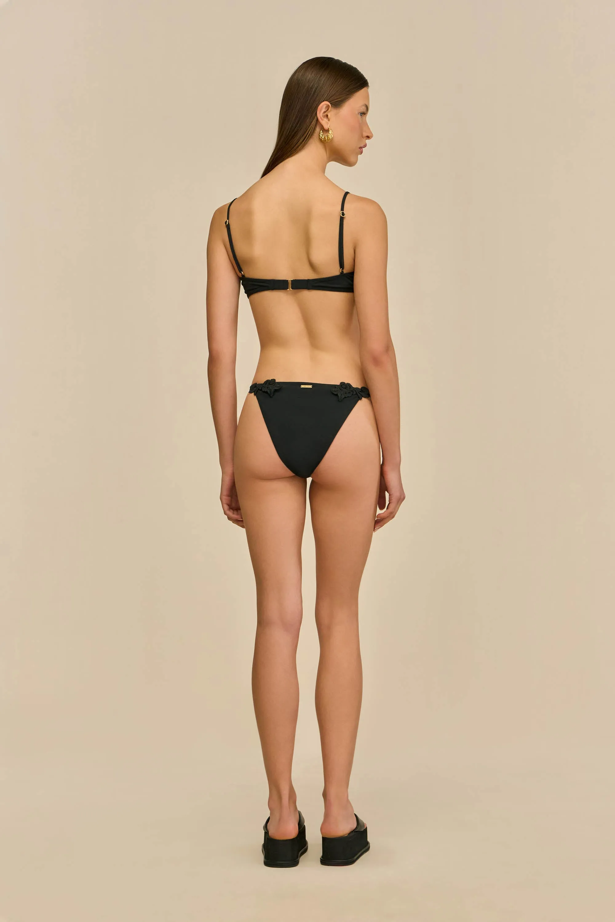 GRETA BIKINI BOTTOM - BLACK sold by Cult Gaia product image thumbnail 4