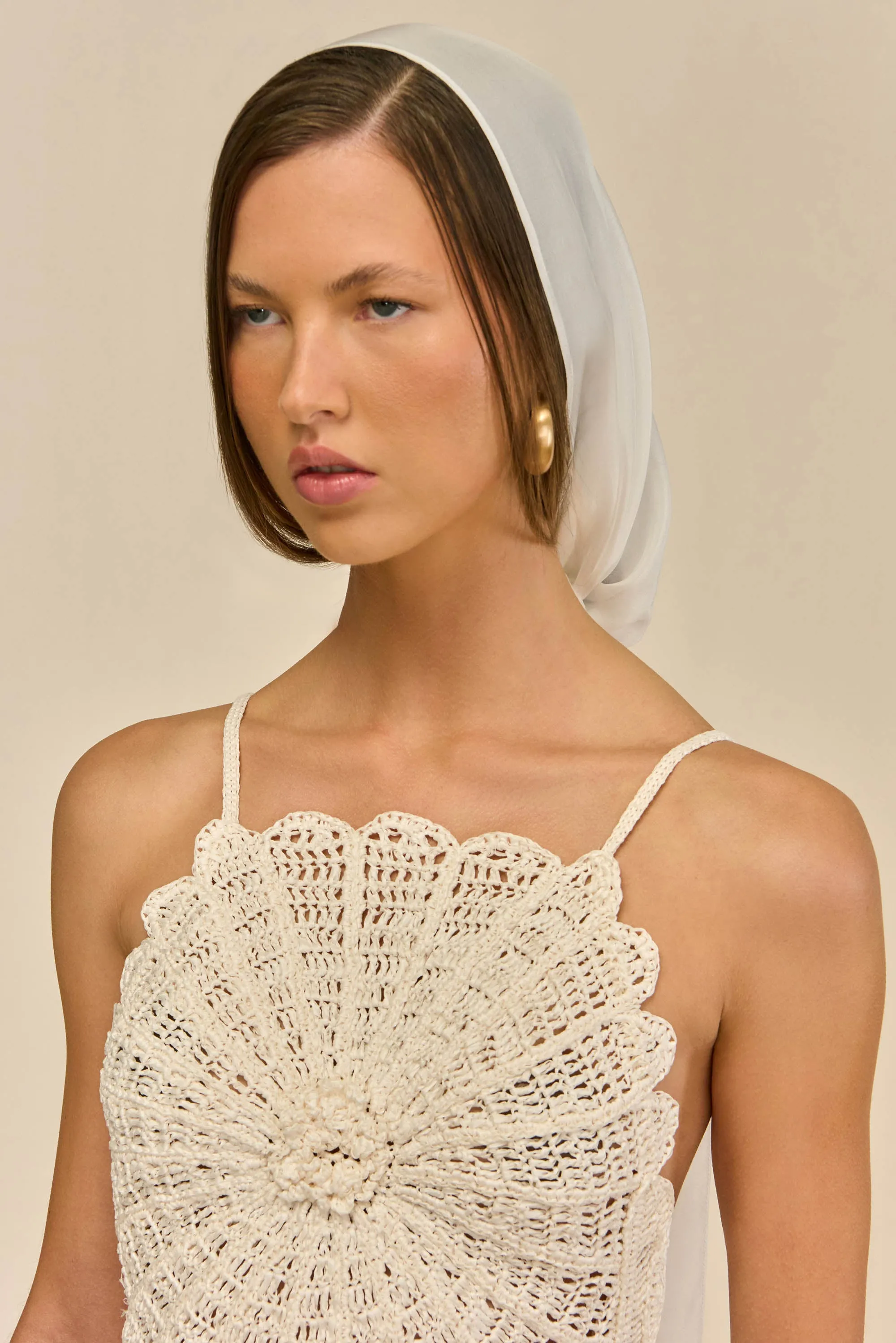 ELIF DRESS - OFF WHITE sold by Cult Gaia product image thumbnail 4