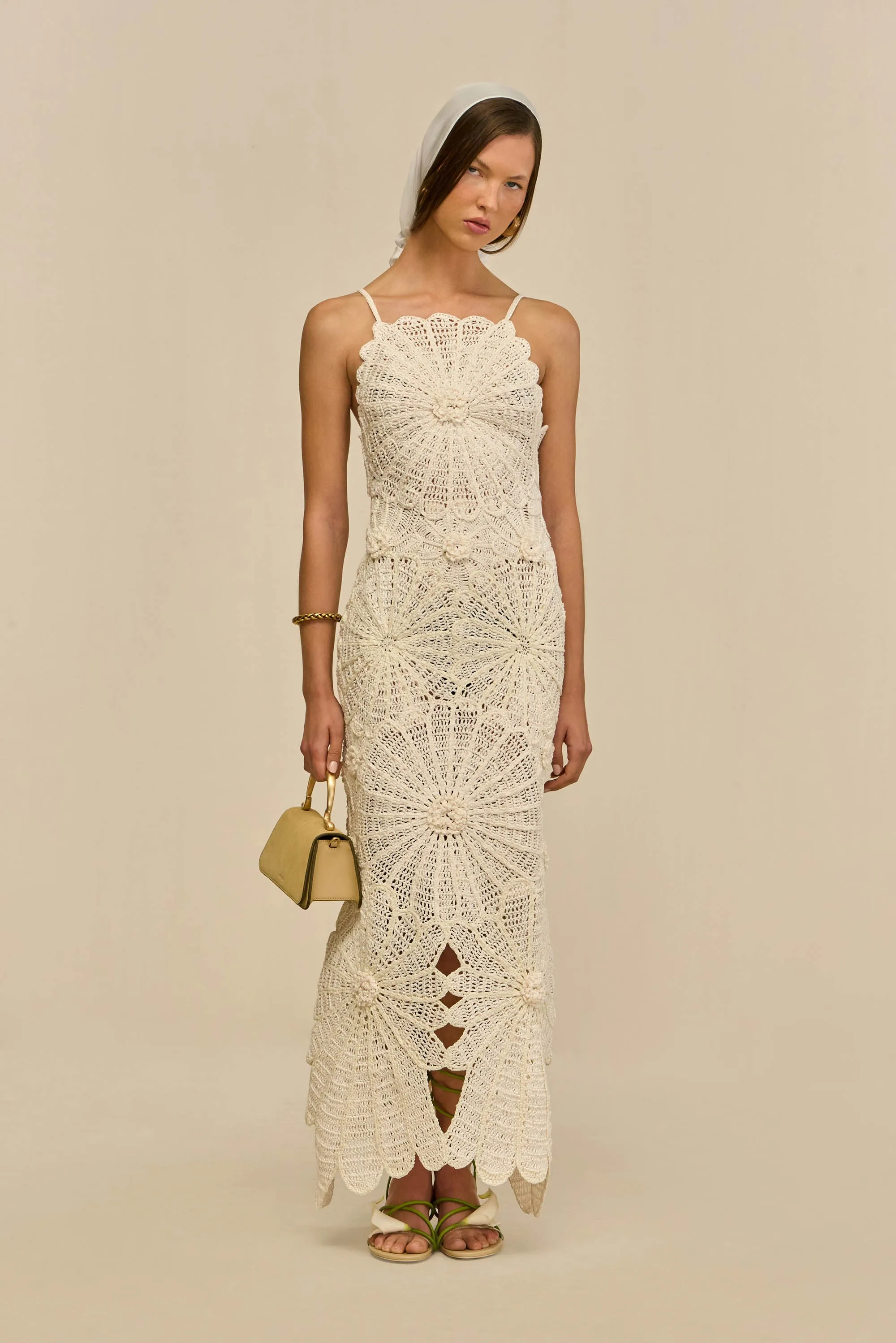 ELIF DRESS - OFF WHITE sold by Cult Gaia