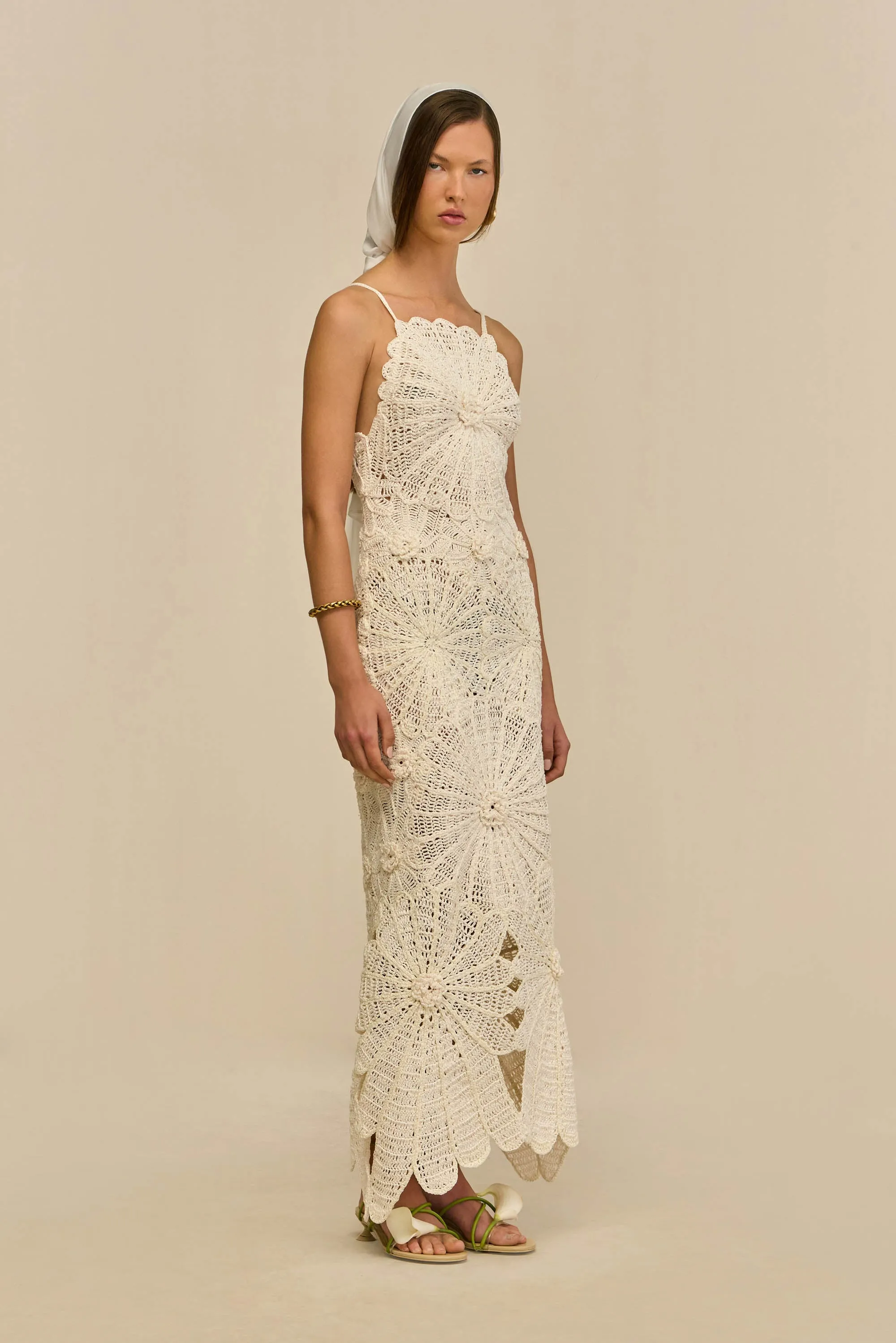 ELIF DRESS - OFF WHITE sold by Cult Gaia product image thumbnail 5