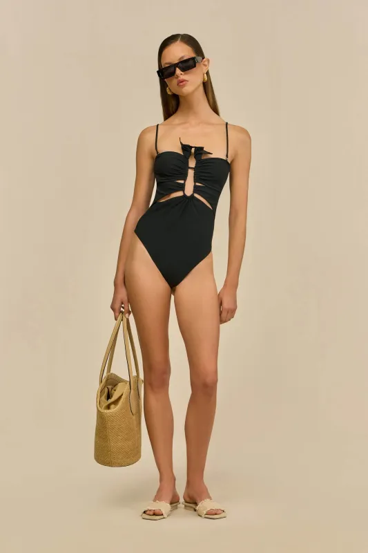CELESTINE ONE PIECE - BLACK sold by Cult Gaia