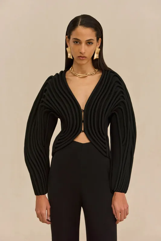 NOLWEN JACKET - BLACK sold by Cult Gaia