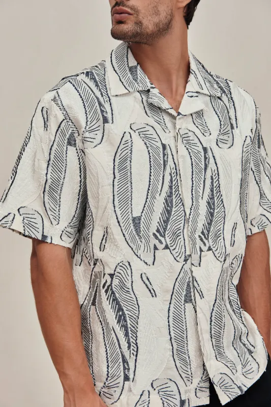 WILL SHIRT - DEEP LAKE MULTI sold by Cult Gaia