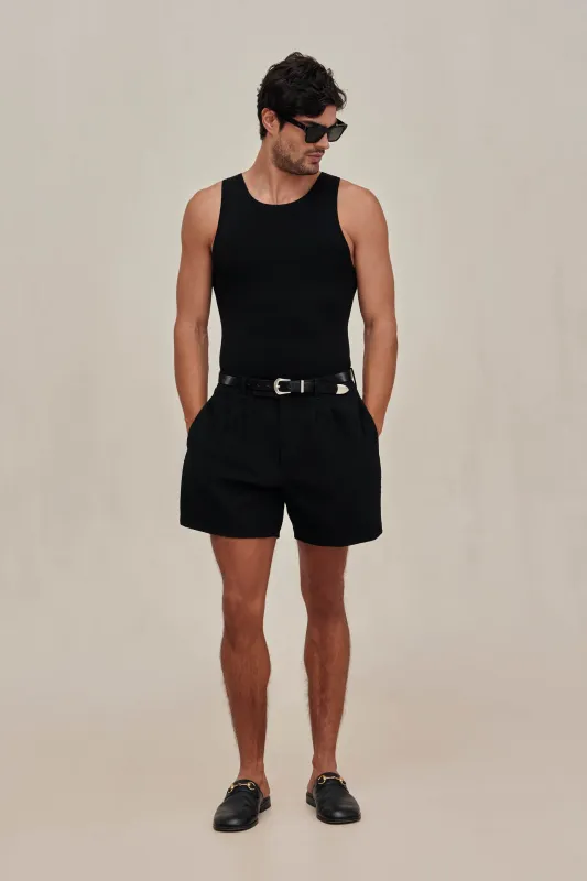 MARCE SHORT - BLACK sold by Cult Gaia