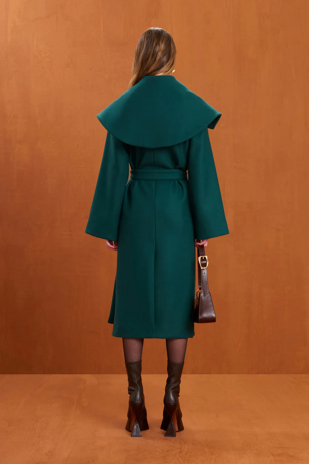 NIX COAT - FOREST GREEN sold by Cult Gaia product image thumbnail 5