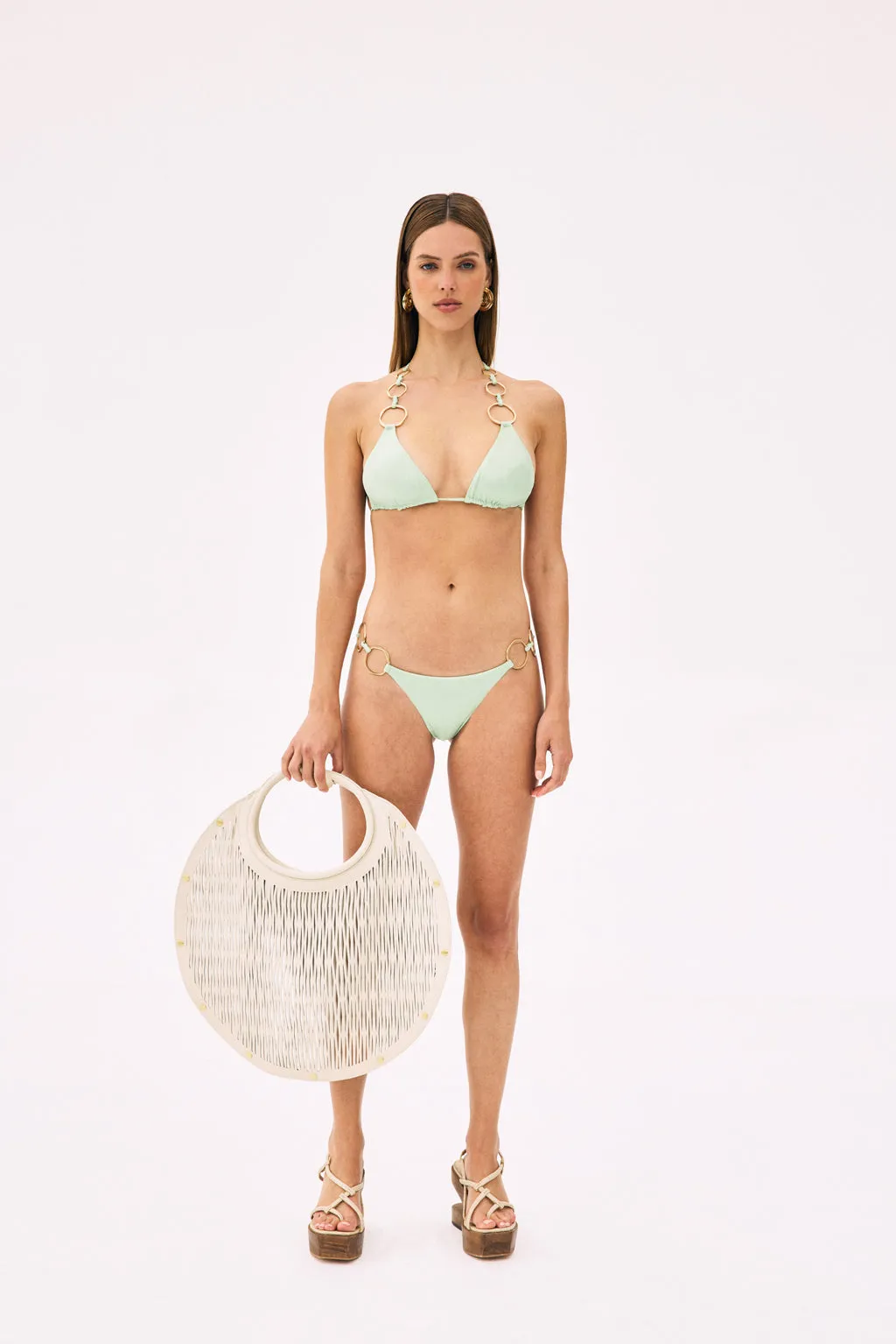 ZOEY BIKINI BOTTOM - ALOE sold by cult gaia