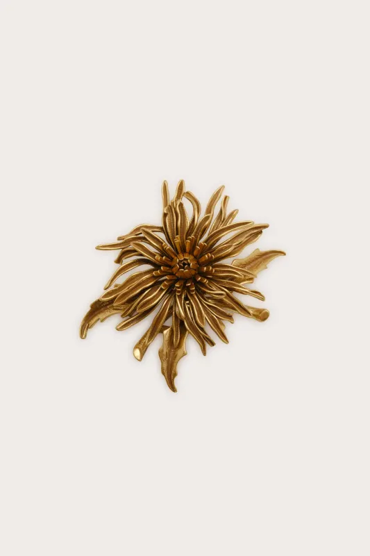 OCTAVIA BROOCH - ANTIQUE BRASS sold by Cult Gaia