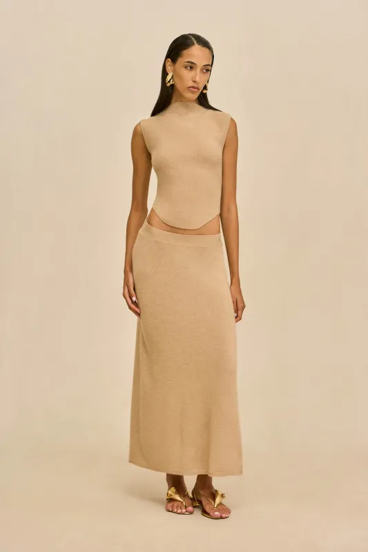 INFINITY SKIRT - SESAME sold by Cult Gaia