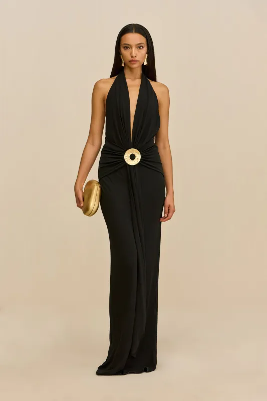 CHII GOWN - BLACK sold by Cult Gaia