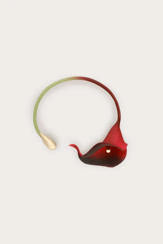 CALLA VINE CHOKER - VERMILLION MULTI made by Cult Gaia