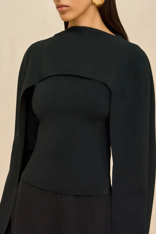 ALKA KNIT TOP - BLACK sold by Cult Gaia