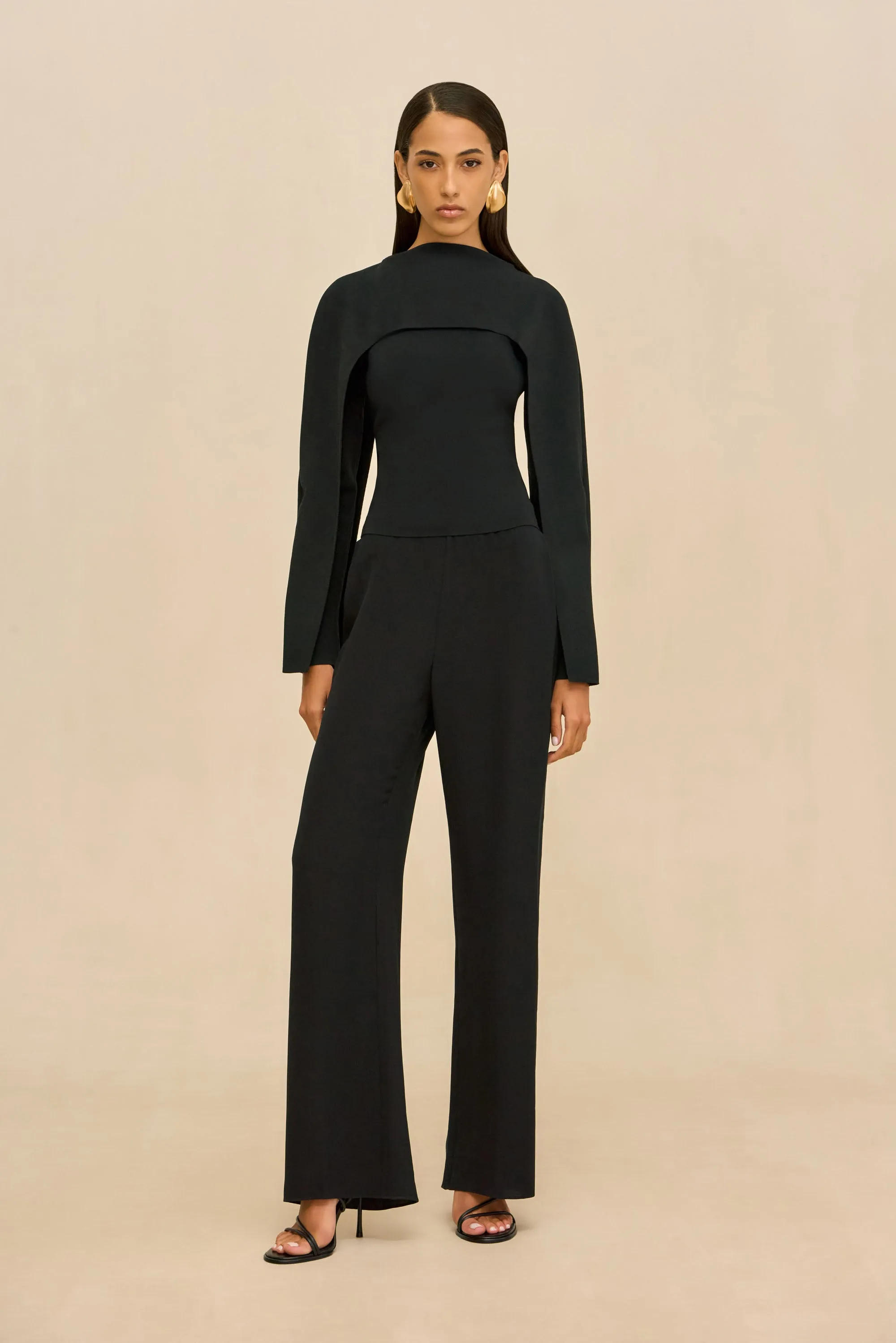 ALKA KNIT TOP - BLACK sold by Cult Gaia product image thumbnail 4