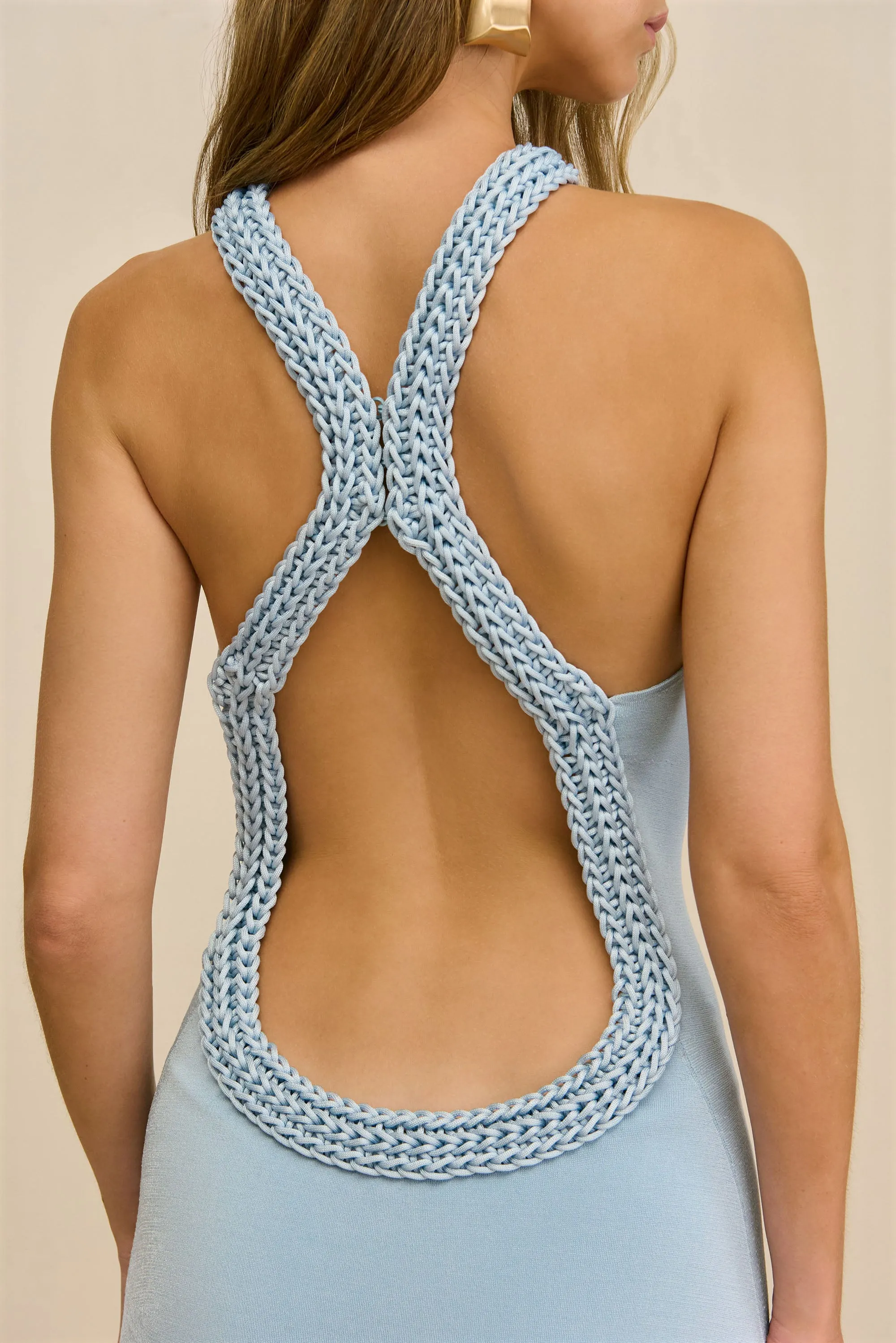 CASSIDY KNIT GOWN - COASTAL sold by Cult Gaia product image thumbnail 2