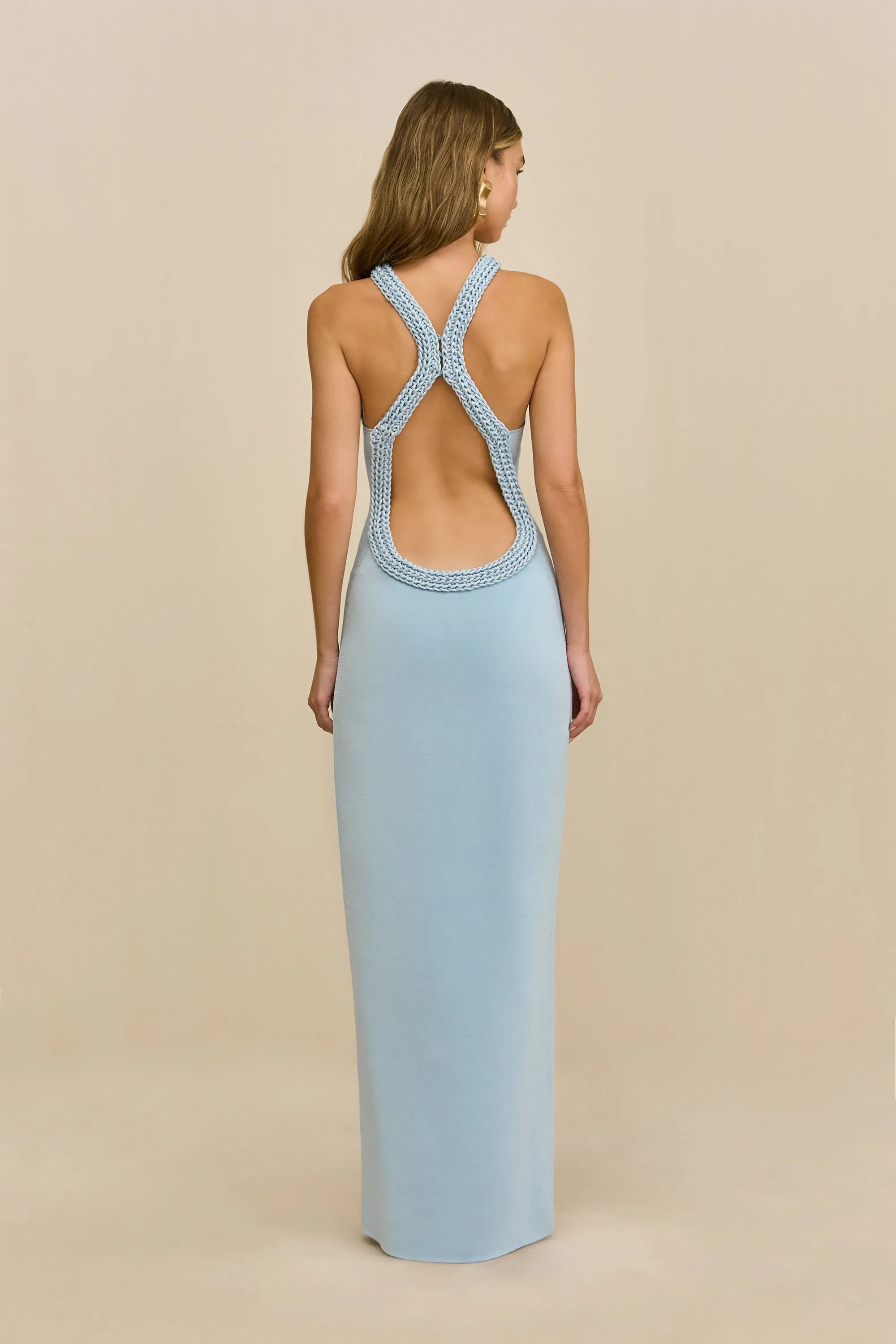 CASSIDY KNIT GOWN - COASTAL sold by Cult Gaia product image thumbnail 4