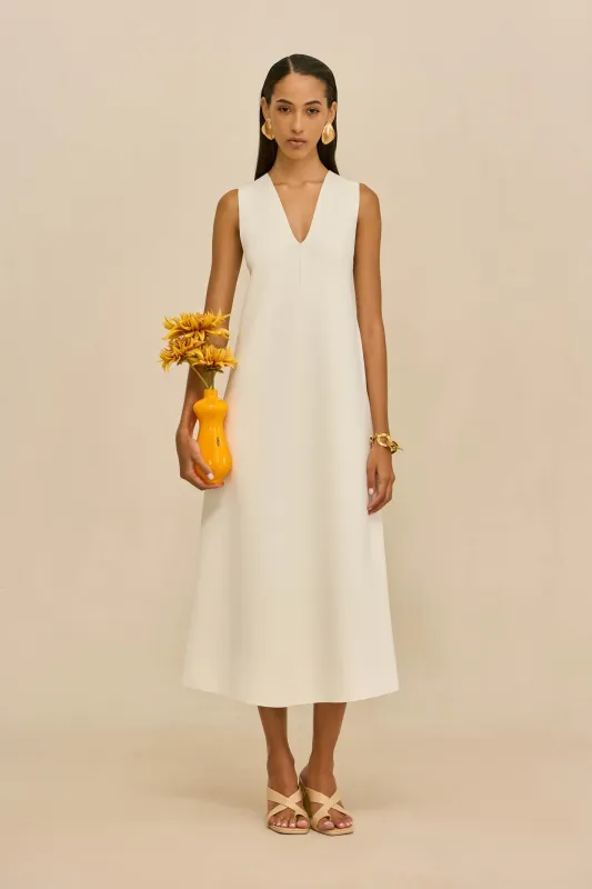 VIOLLET KNIT DRESS - OFF WHITE sold by Cult Gaia