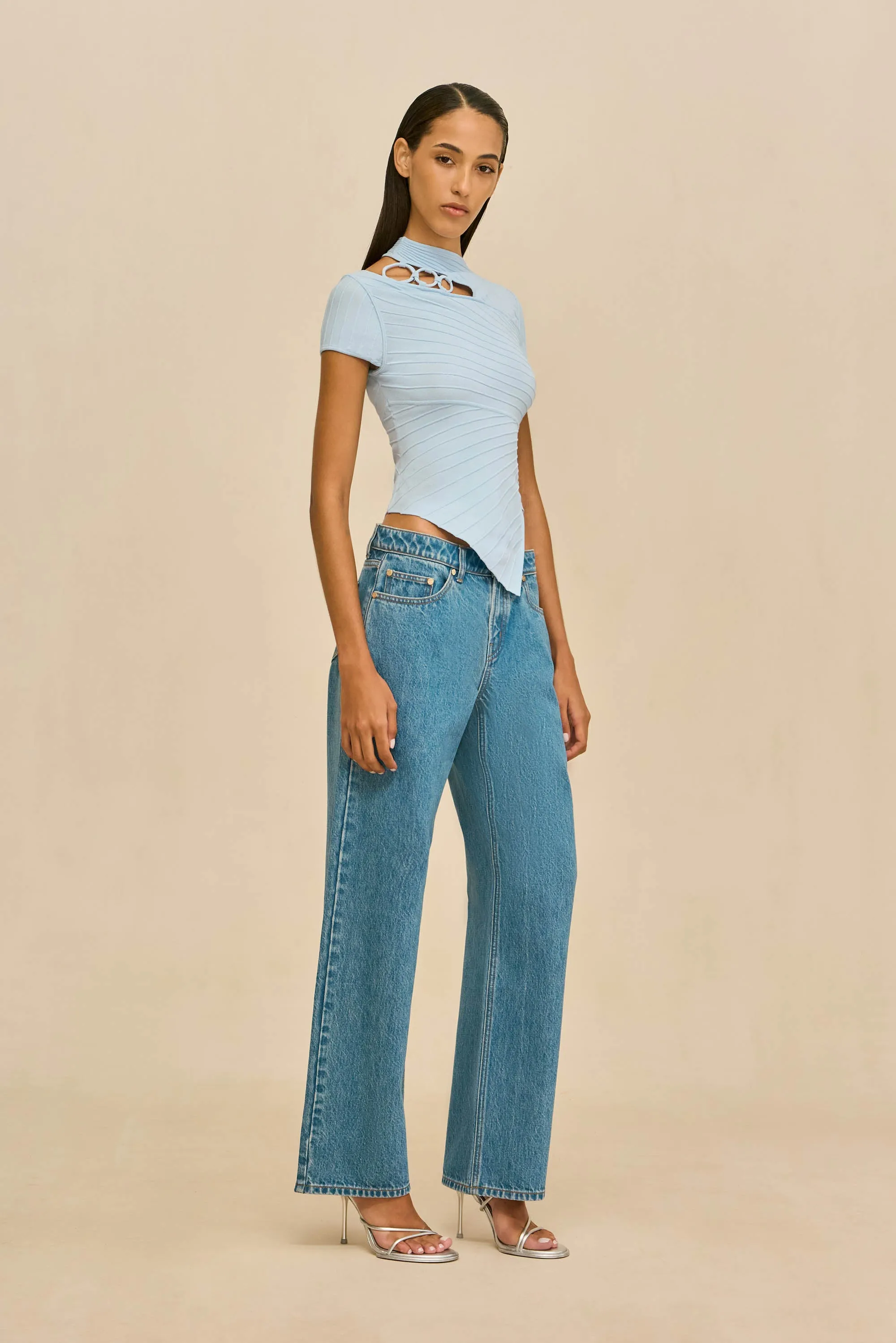 ROSELLA JEAN - STONE WASH sold by Cult Gaia product image thumbnail 3