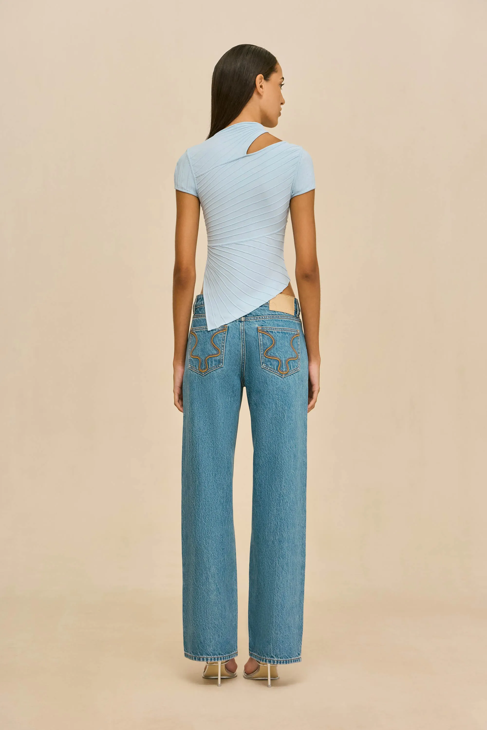 ROSELLA JEAN - STONE WASH sold by Cult Gaia product image thumbnail 4